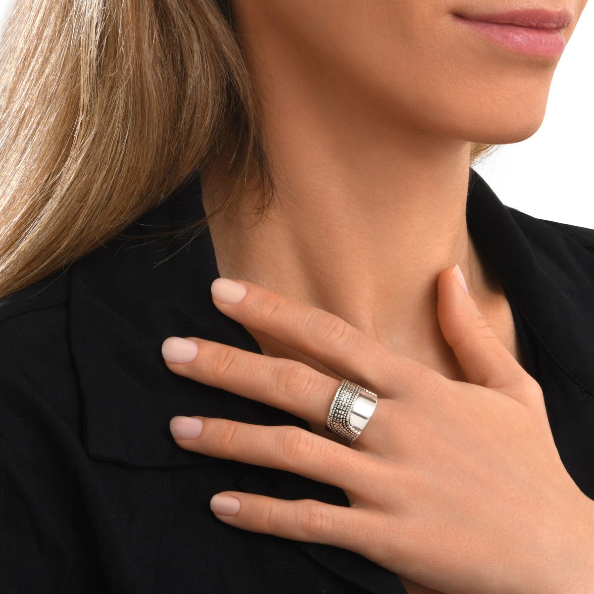 Ajustable doré à l'or fin Argent