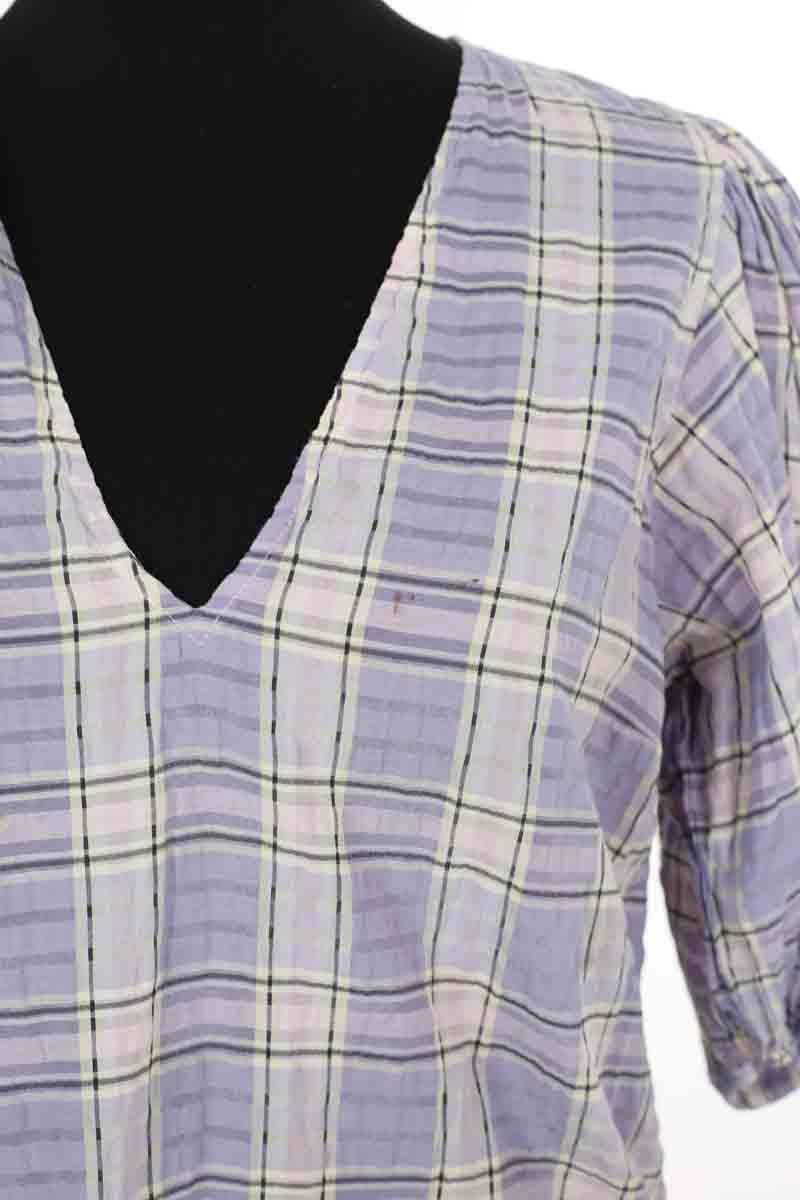 Blouse GANNI - Seconde Main Purple