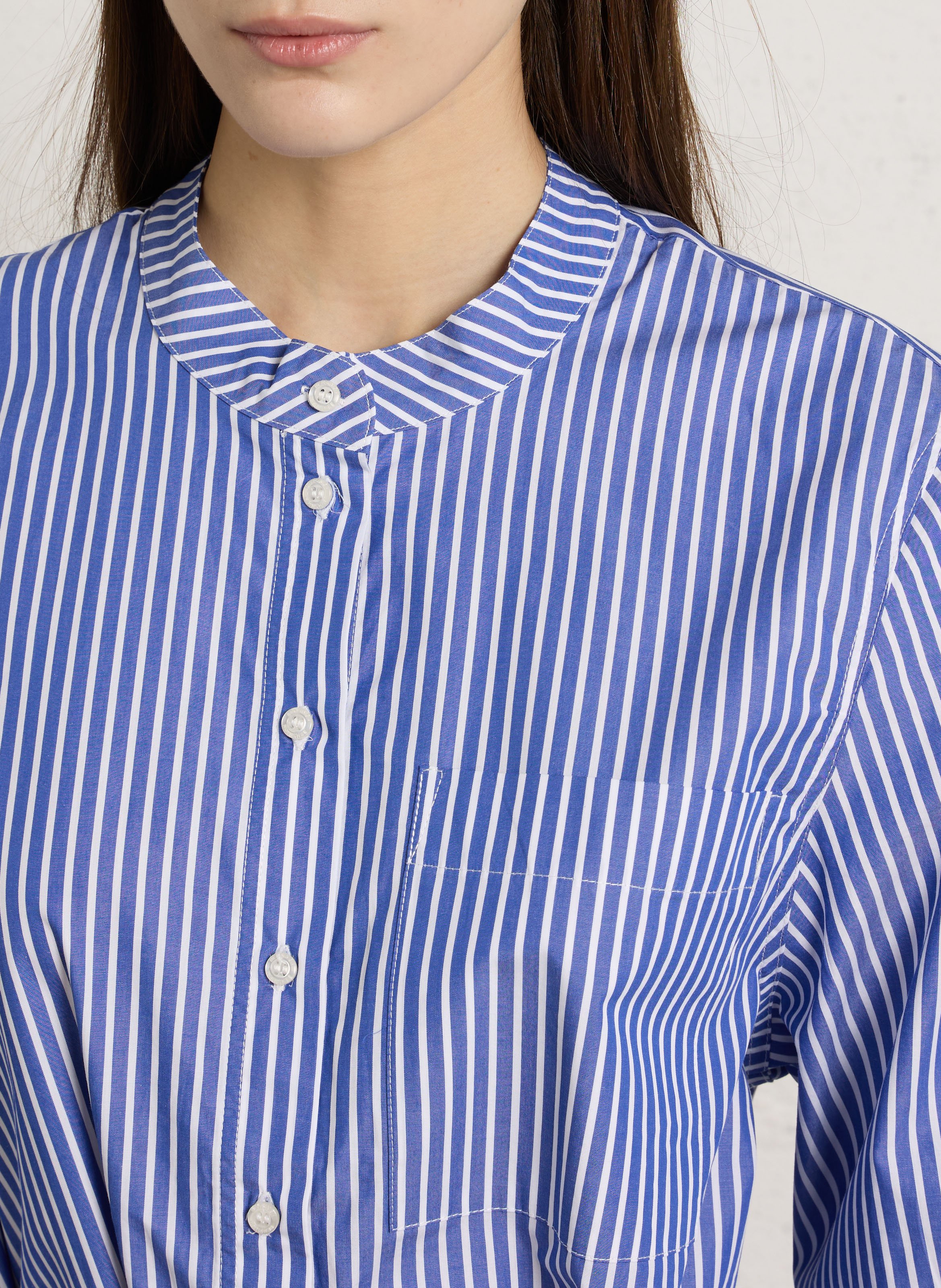Katoenen oversized blouse BENSIMON Blauw