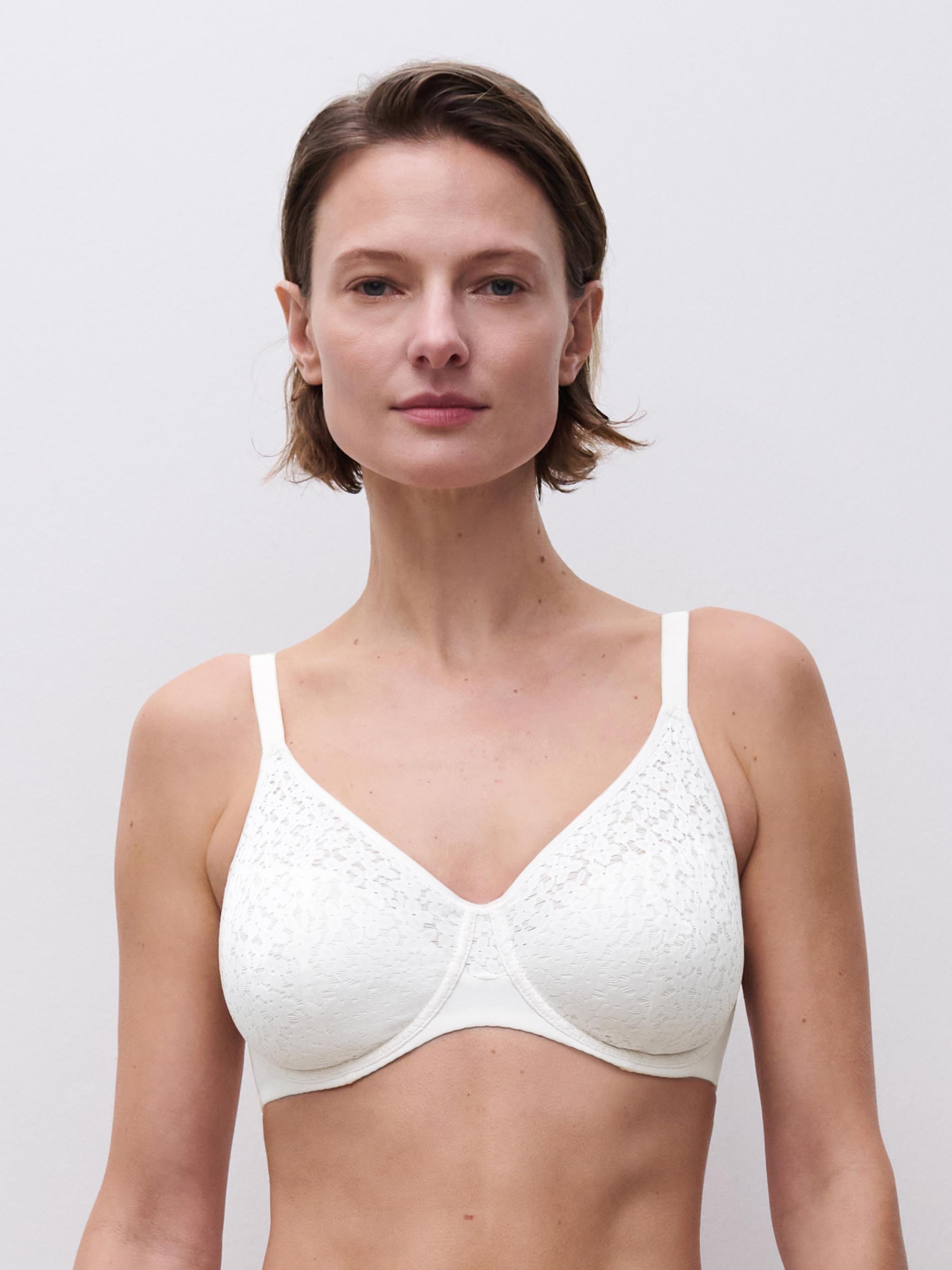 Moulded full-cup bra CHANTELLE White