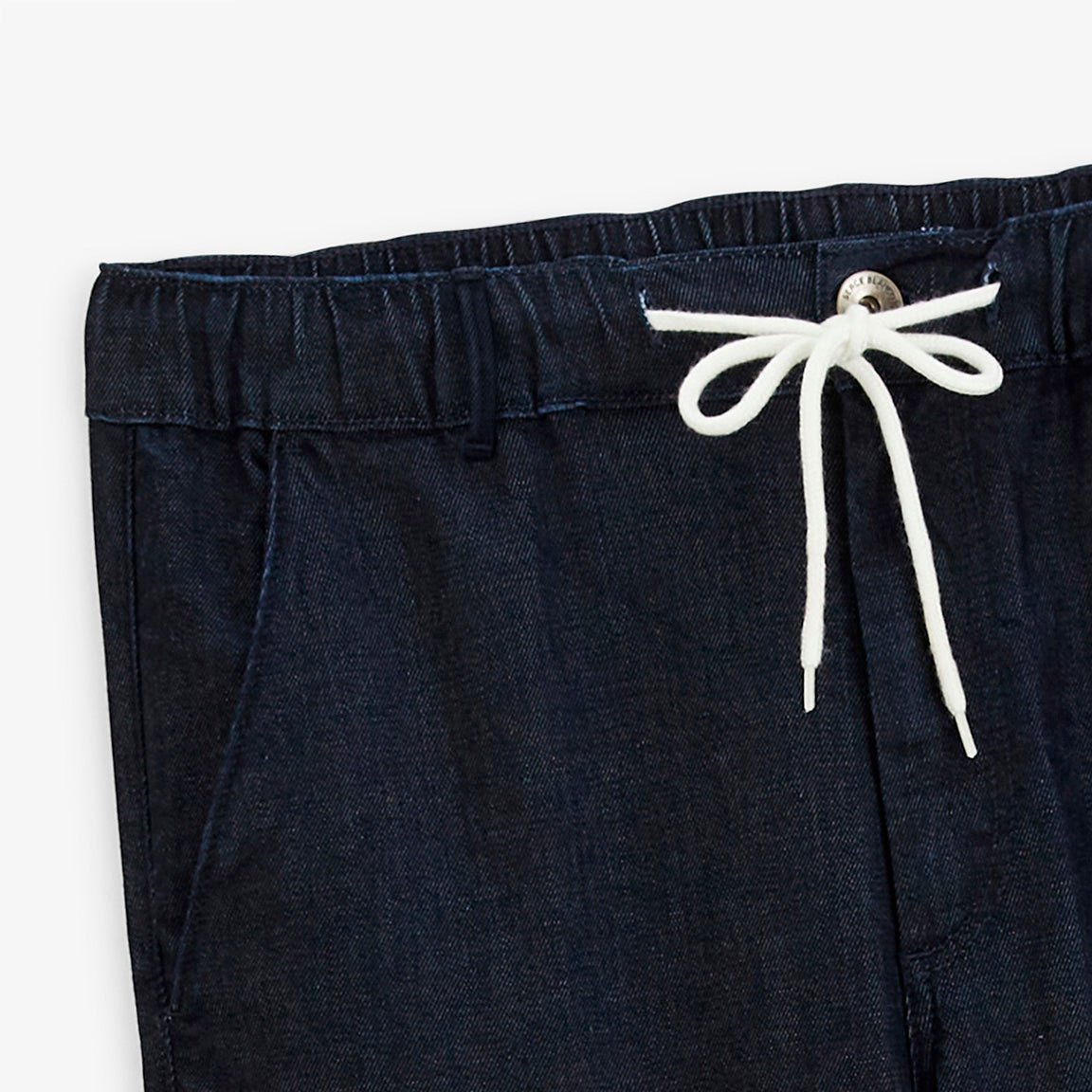 Stretch denim pants with elastic waistband SERGE BLANCO Blue