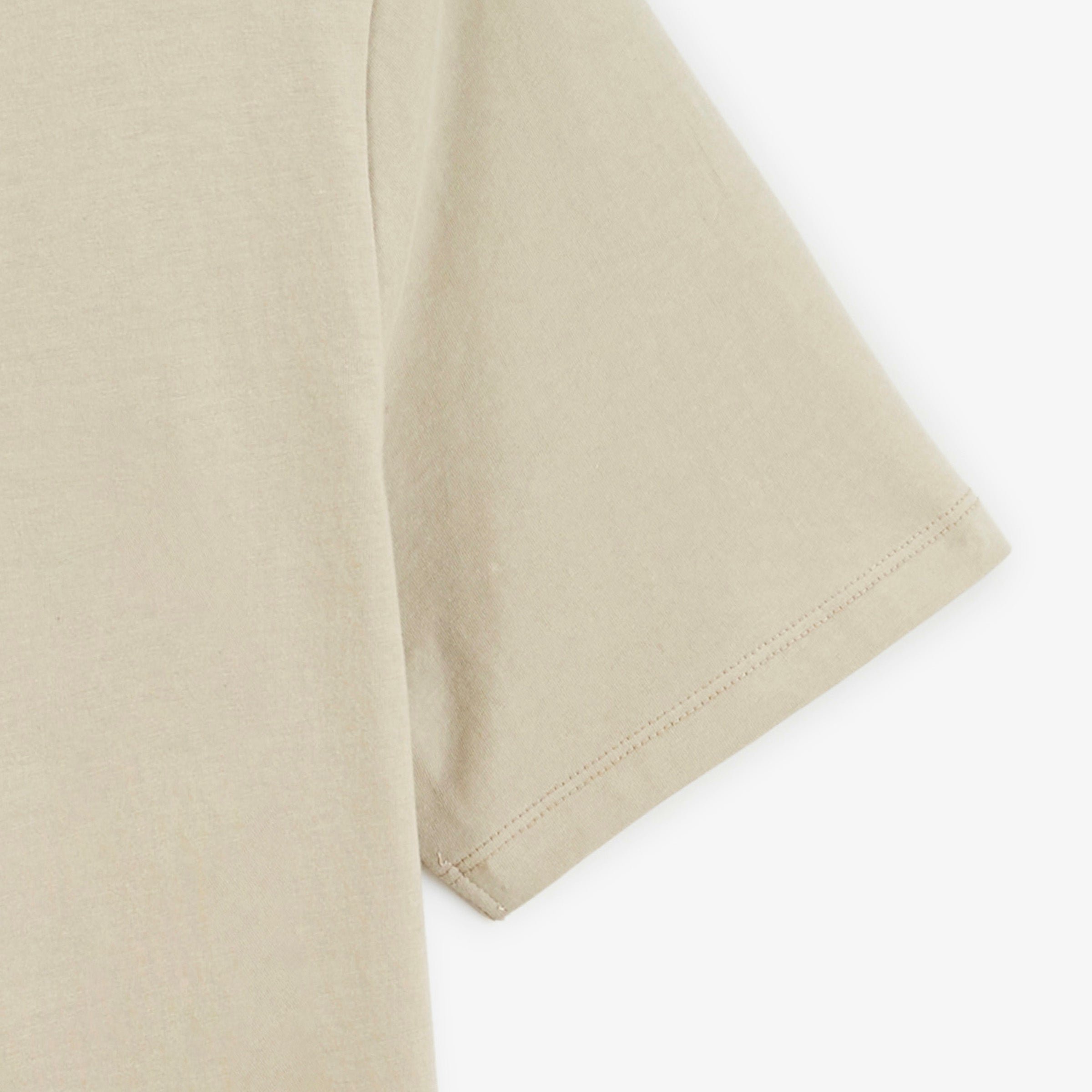 Short-sleeve round neck t-shirt SERGE BLANCO Beige