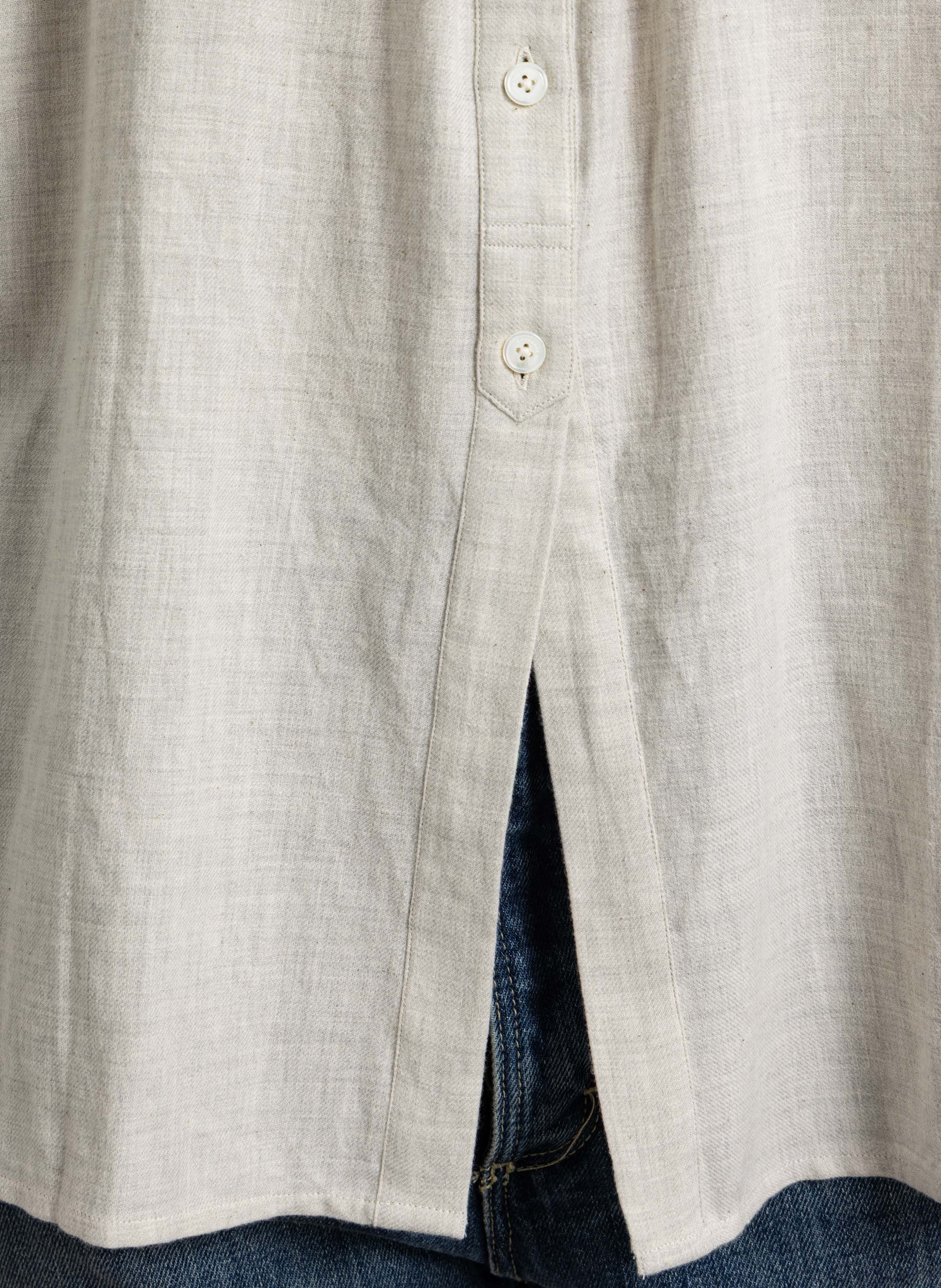 Rundhals-Top aus Baumwolle LAURENCE BRAS Weiss