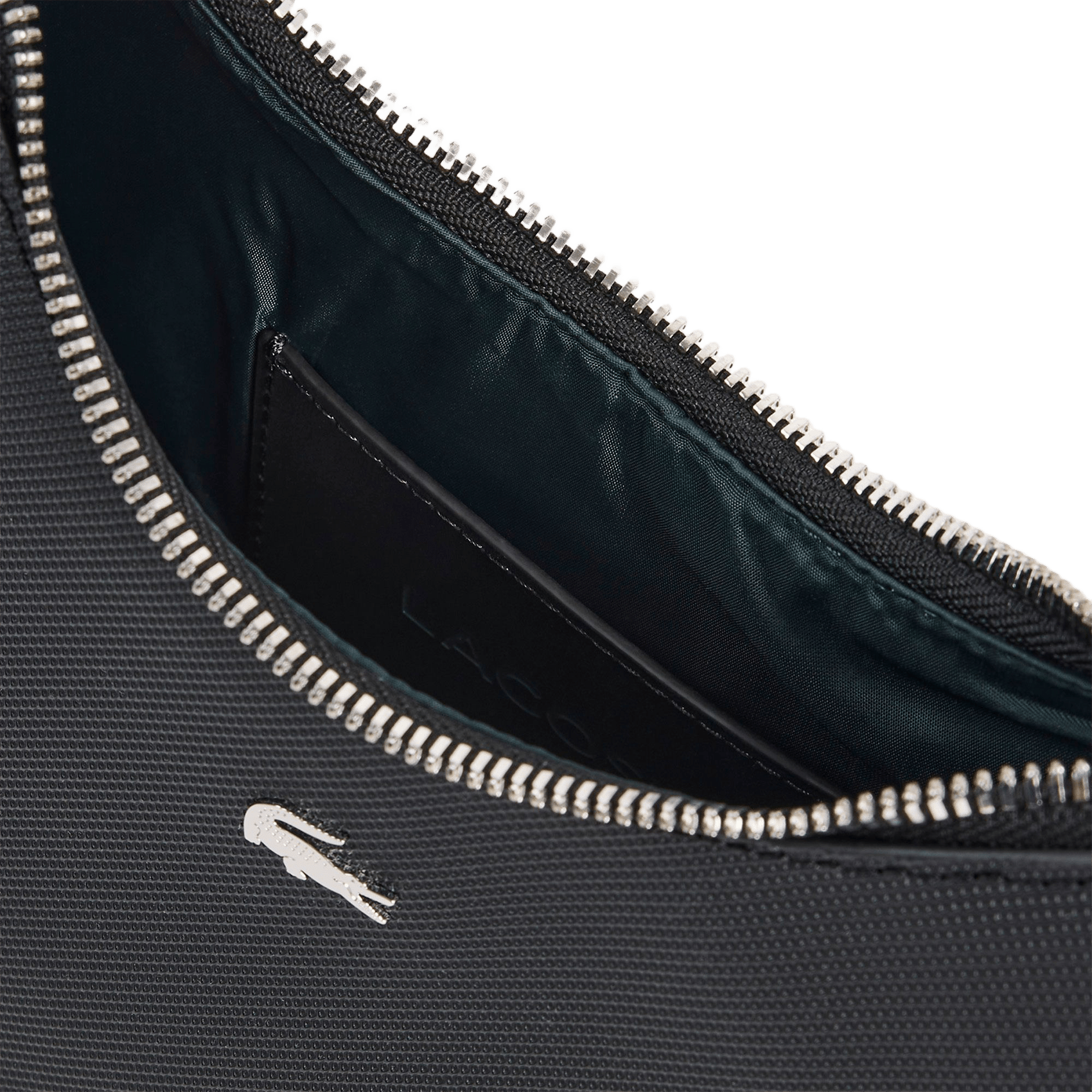 Tägliche Stadtschultertasche LACOSTE Schwarz