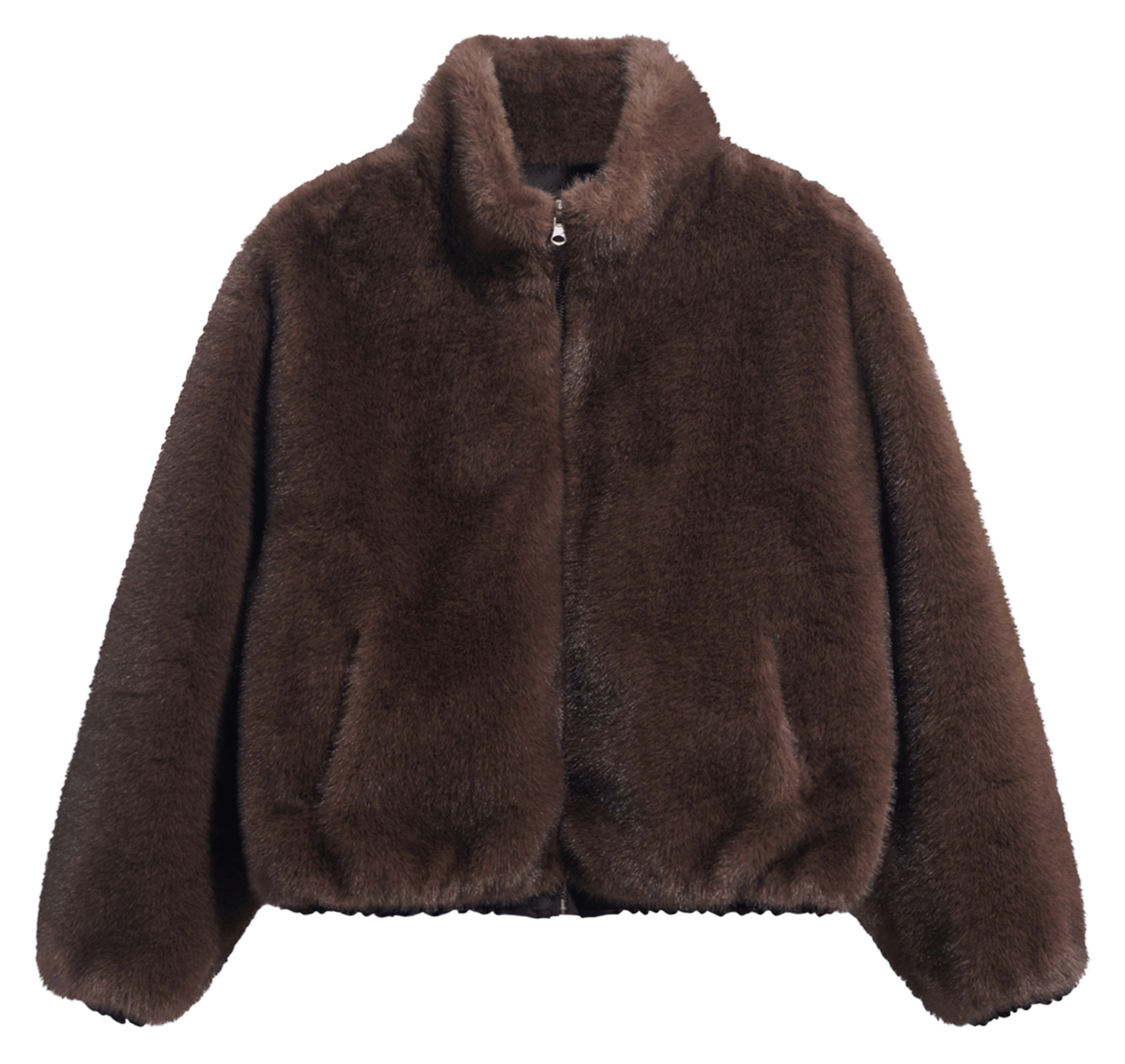 Manteau réversible effet fourrure GERARD DAREL Bruin