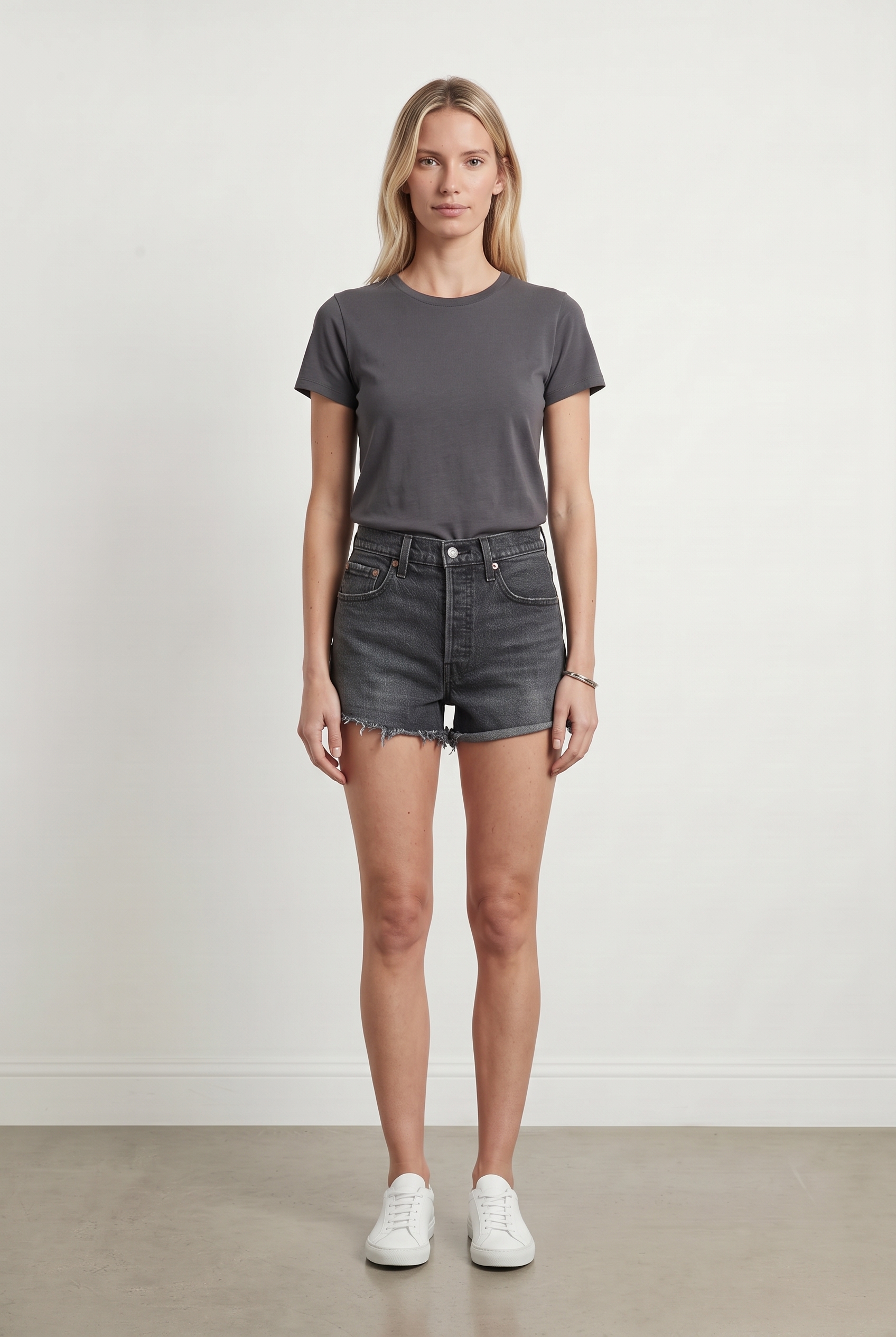 Shorts LEVI'S - Seconde main Grey