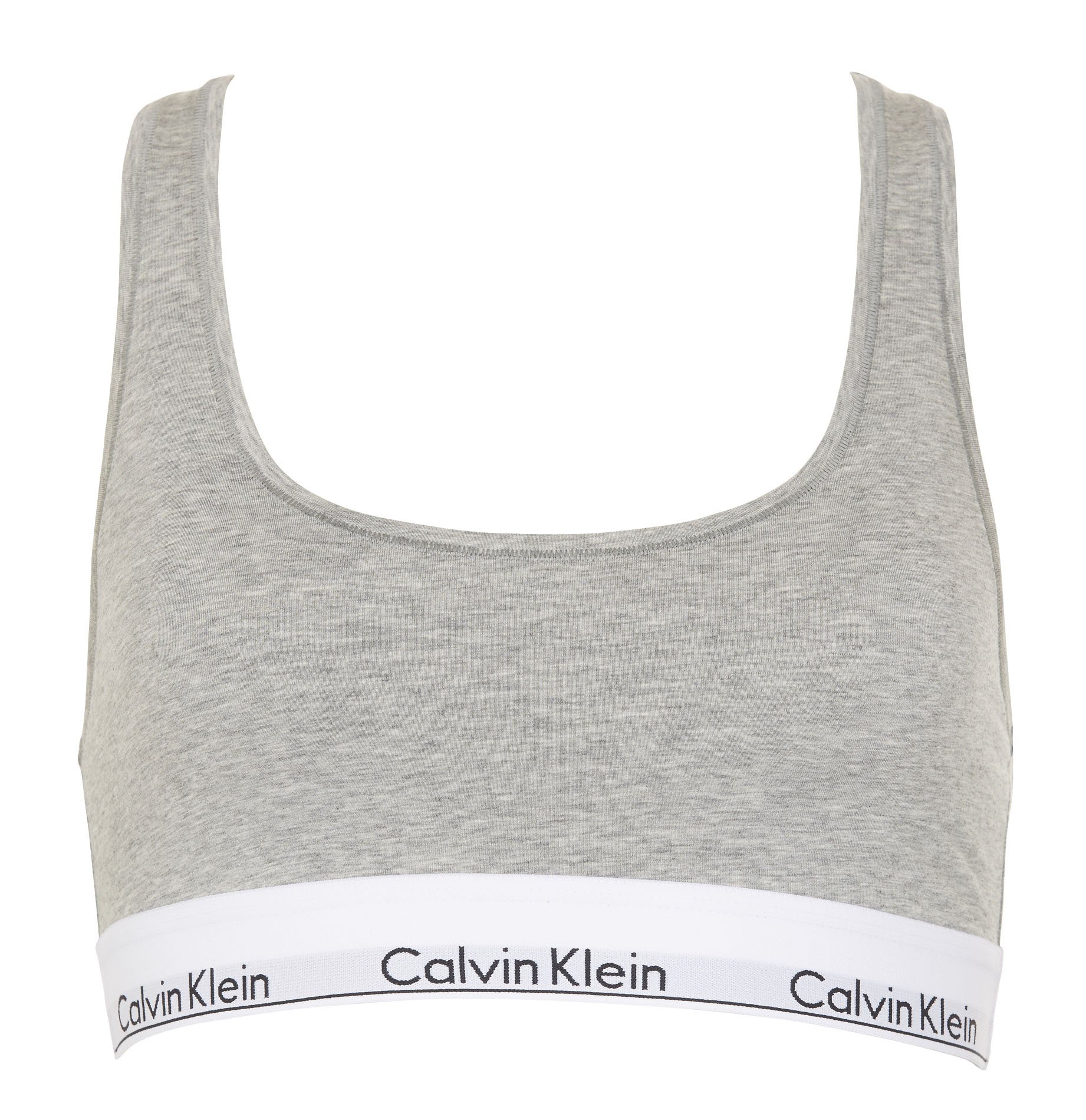 Racer-back jersey bra CALVIN KLEIN UNDERWEAR Grey
