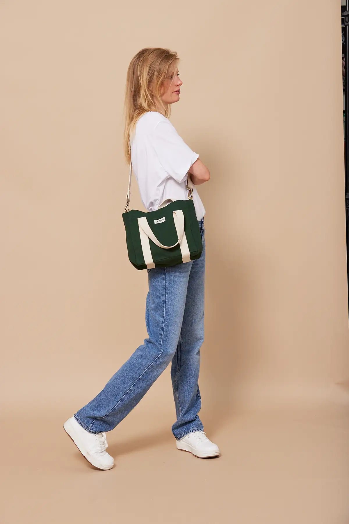 Cotton handbag HINDBAG Green