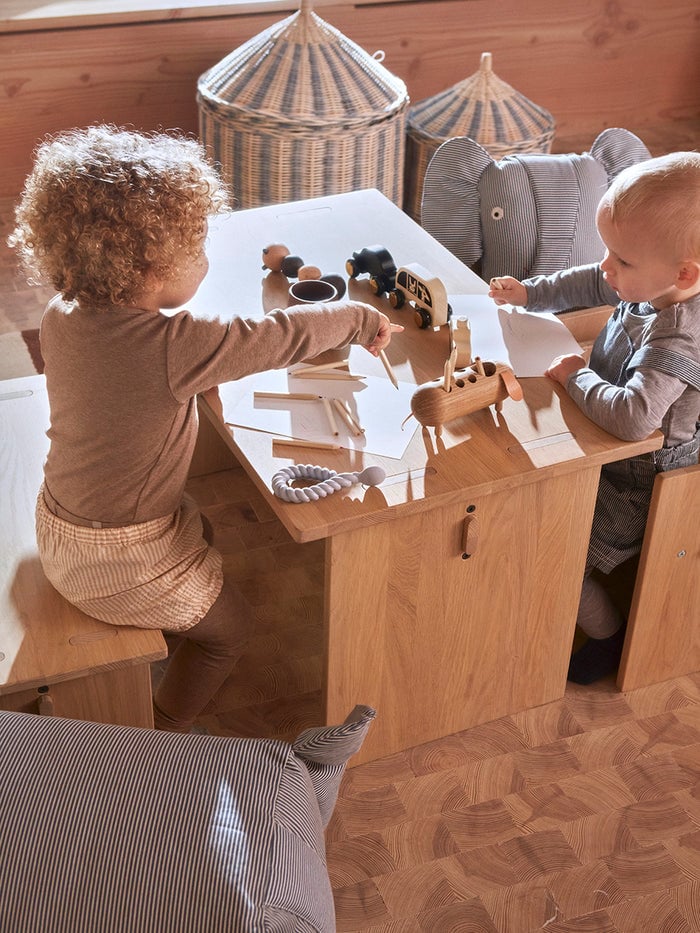 Wooden pencil holder OYOY LIVING DESIGN Beige