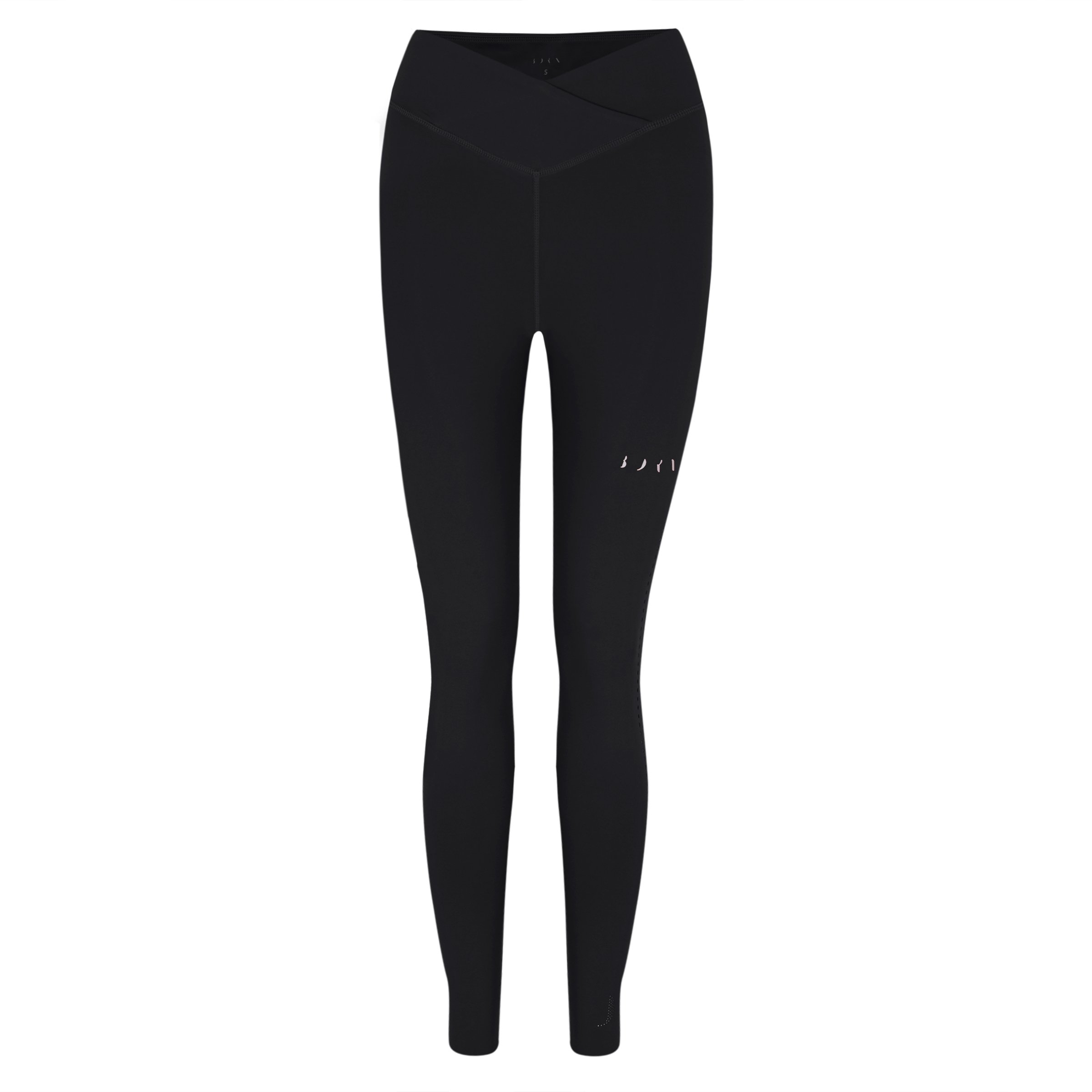 Legging with crossed waistband BORN LIVING YOGA Black