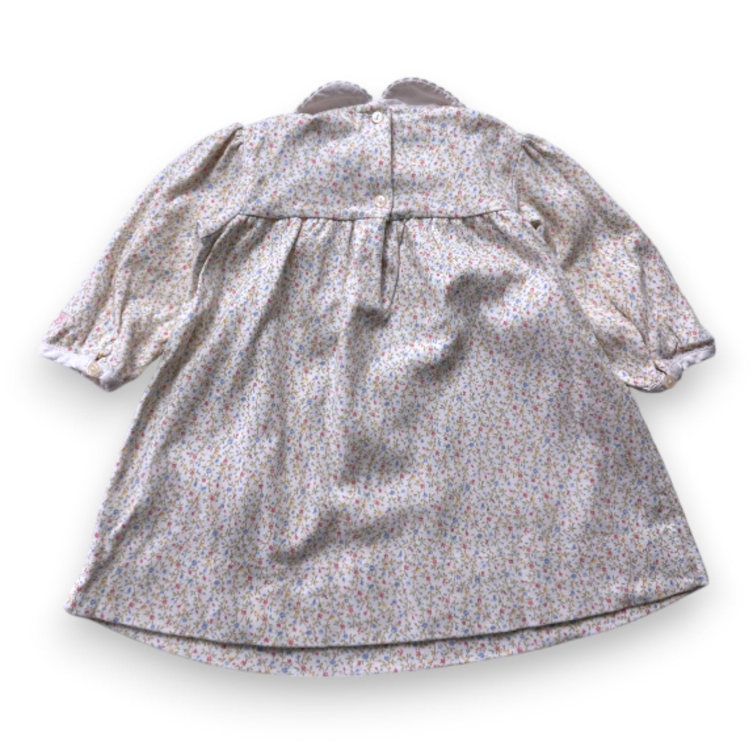 White baby dress - 9 months POLO RALPH LAUREN - Seconde Main White