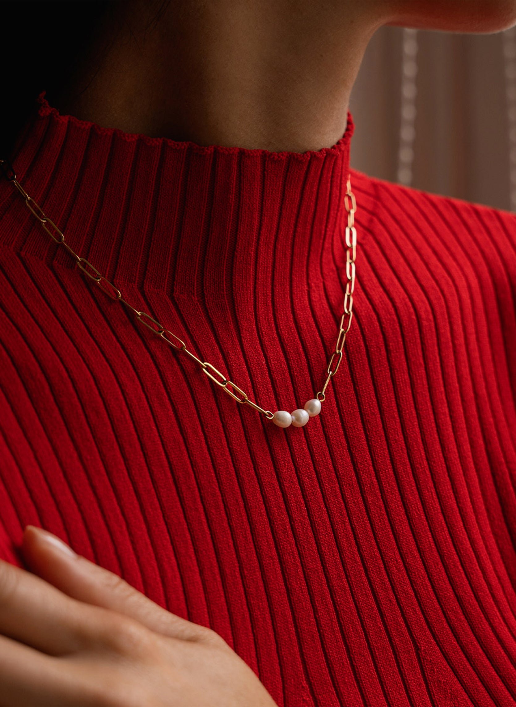 Chain necklace AEC Paris Golden