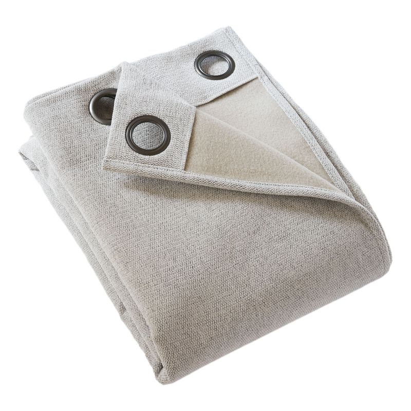 Blackout and Thermal Curtains L'EFFET PAPILLON White