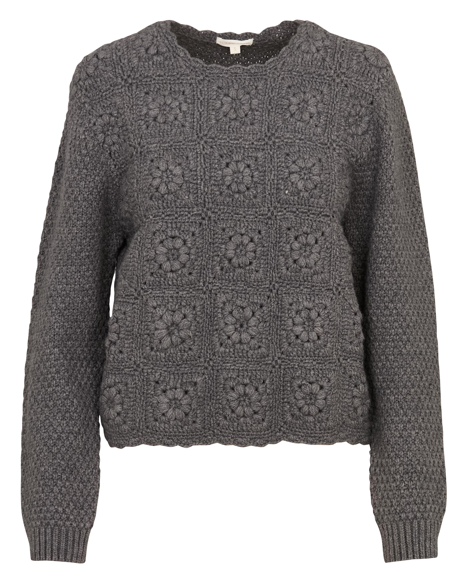 High-neck sweater LOUISE MISHA Grey
