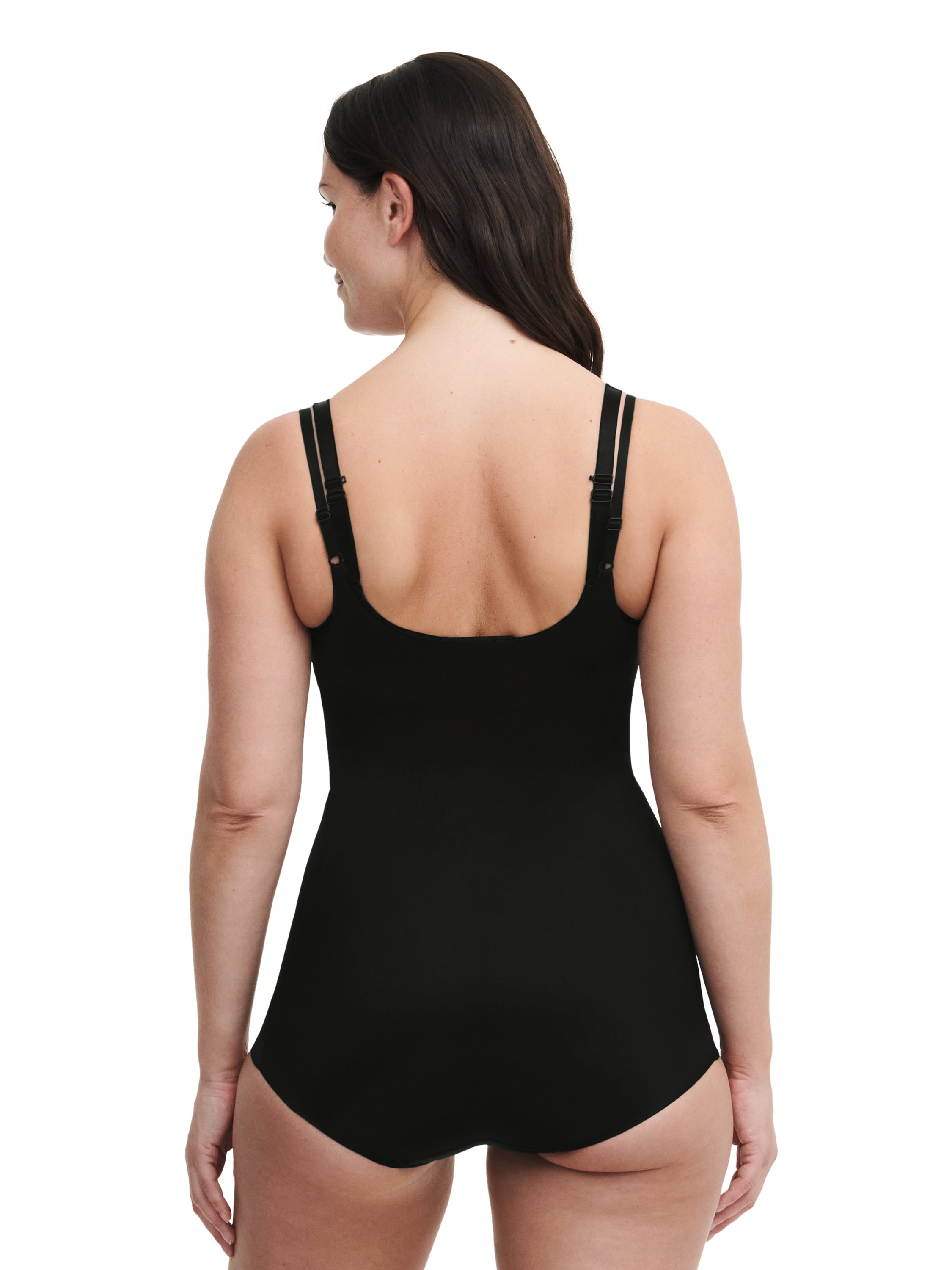 Shaping bodysuit with underbust support CHANTELLE Black