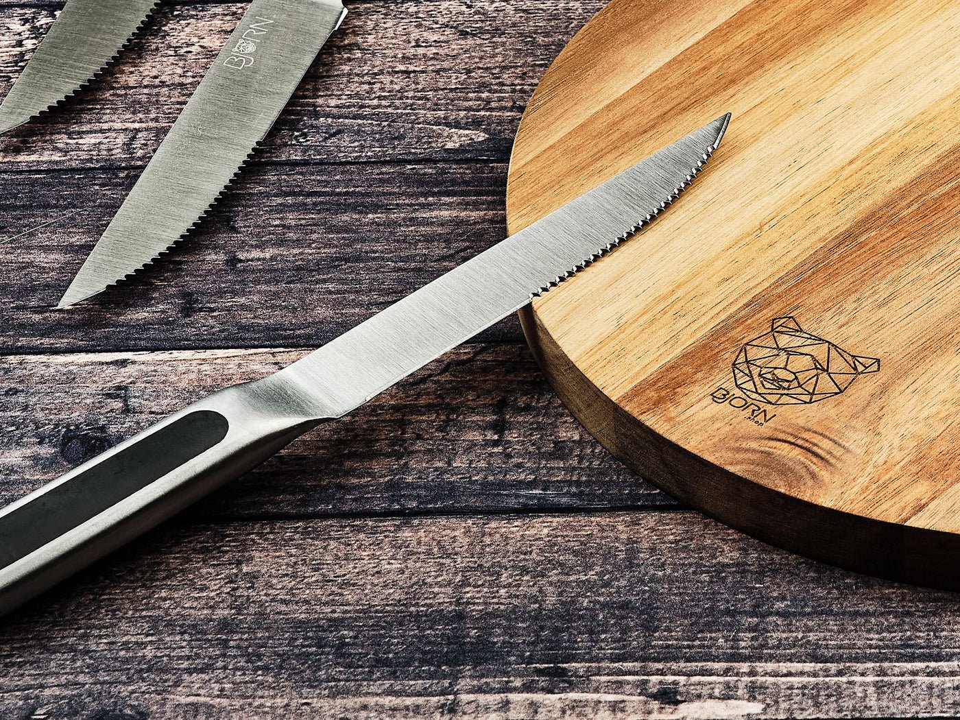 Loki steak knives - 6 pieces BJORN Black