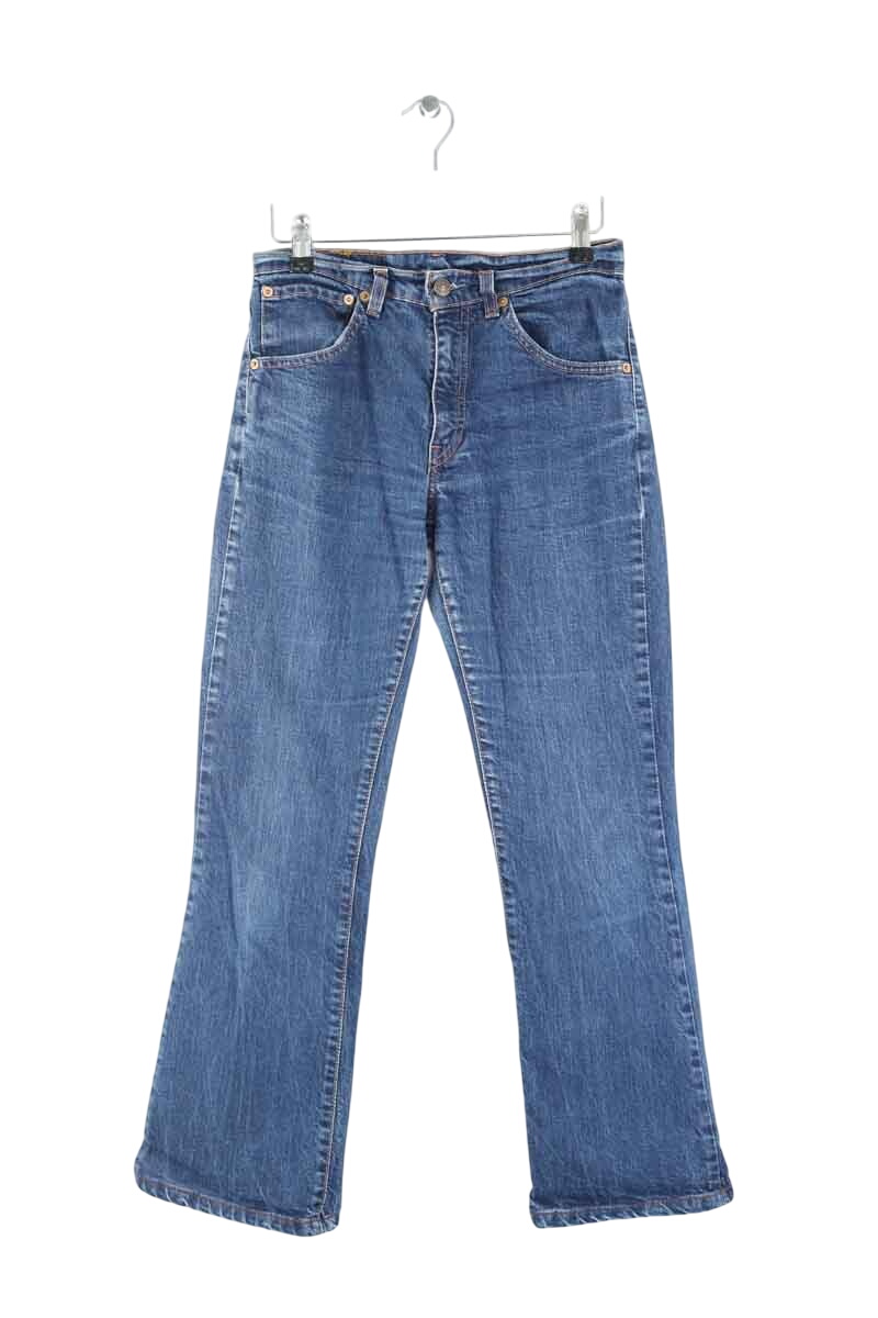 Cotton skinny jeans LEVI'S - Seconde main Blue