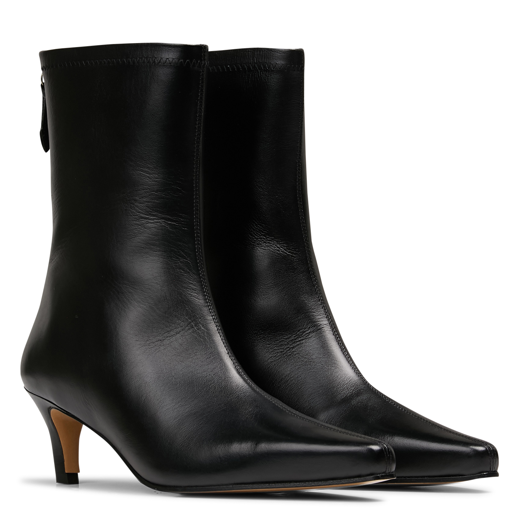 Bottines en cuir RIVECOUR Noir
