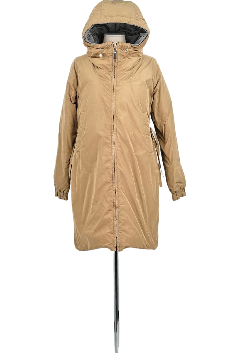 Lightweight quilted padded jacket with high neck MAX MARA - Seconde Main Brown