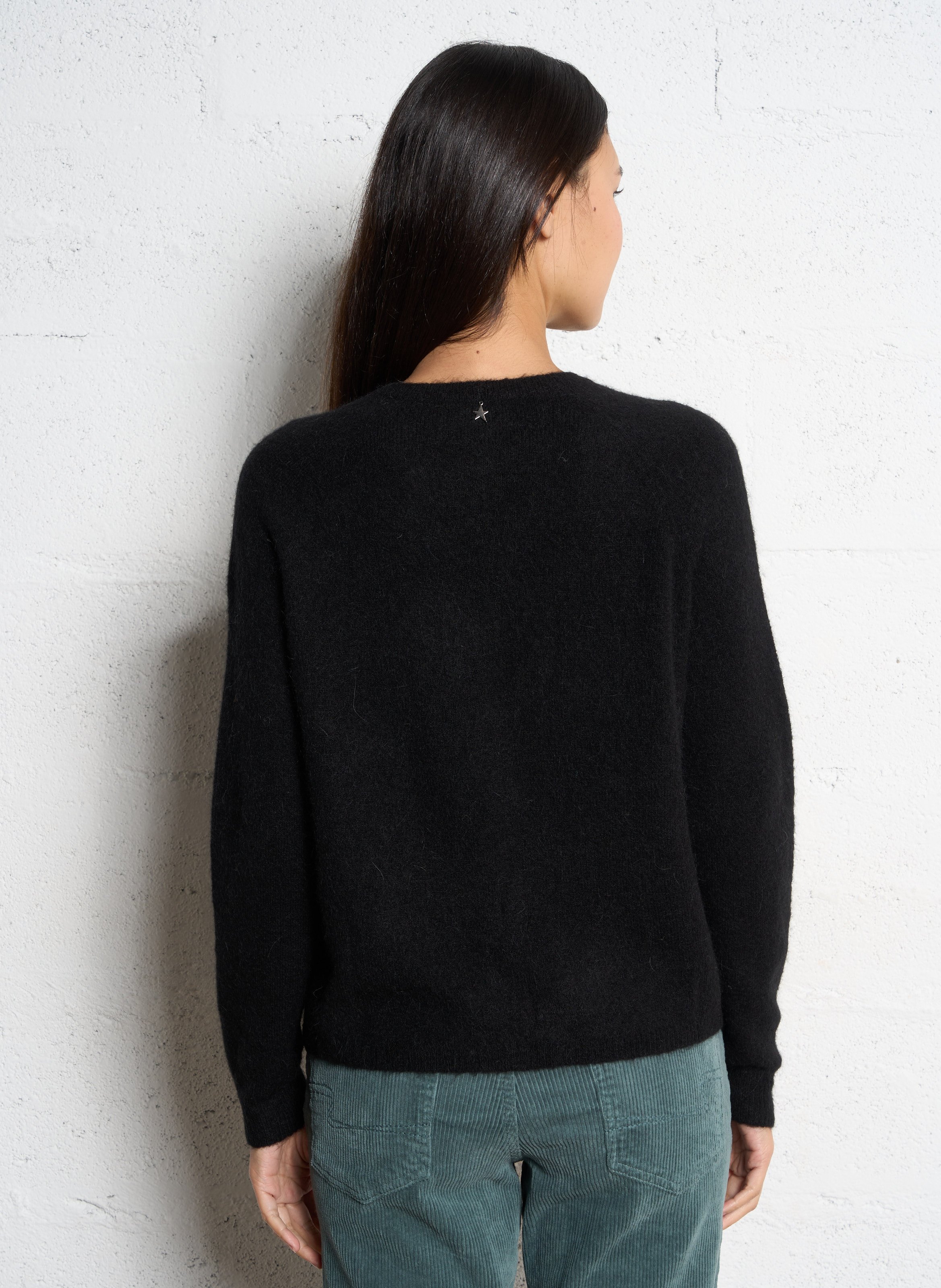 Gilet col rond SUD EXPRESS Noir