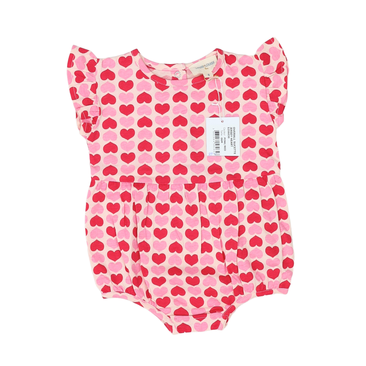 Pink baby romper - 18 months LOUIS LOUISE - Seconde Main Pink
