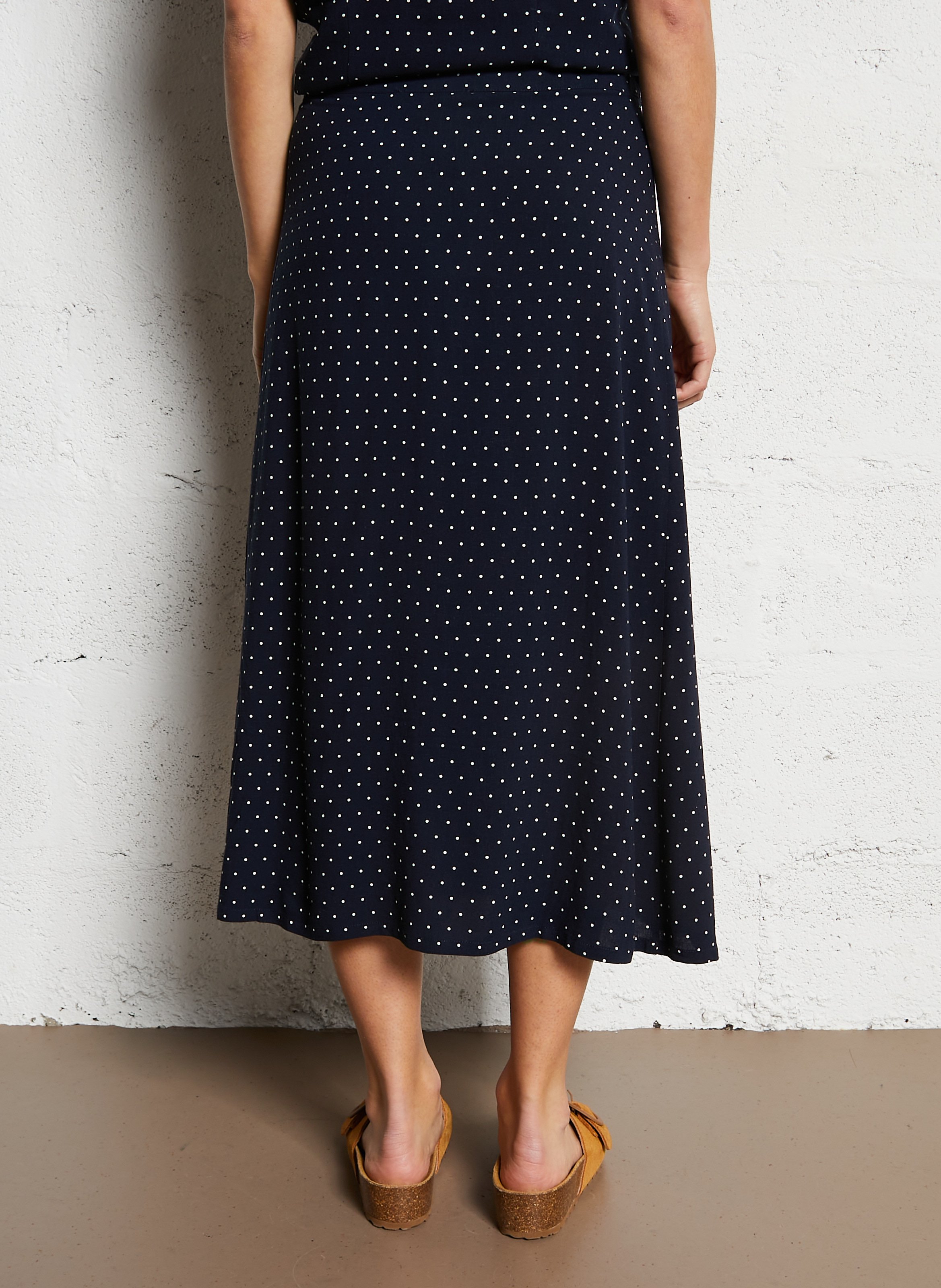 Bedruckter Kurzrock NICE THINGS Blau