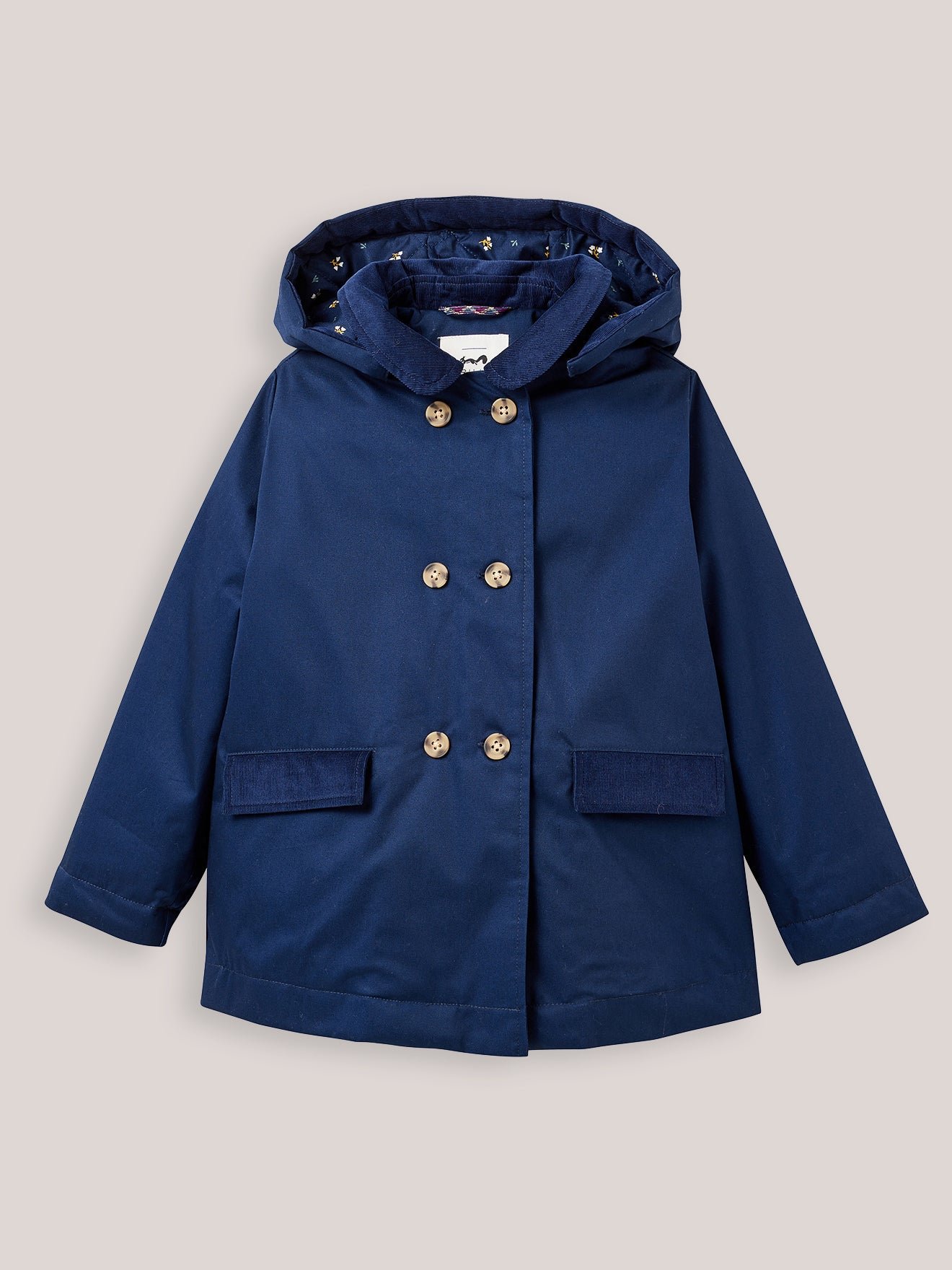 Lined coat CYRILLUS Blue