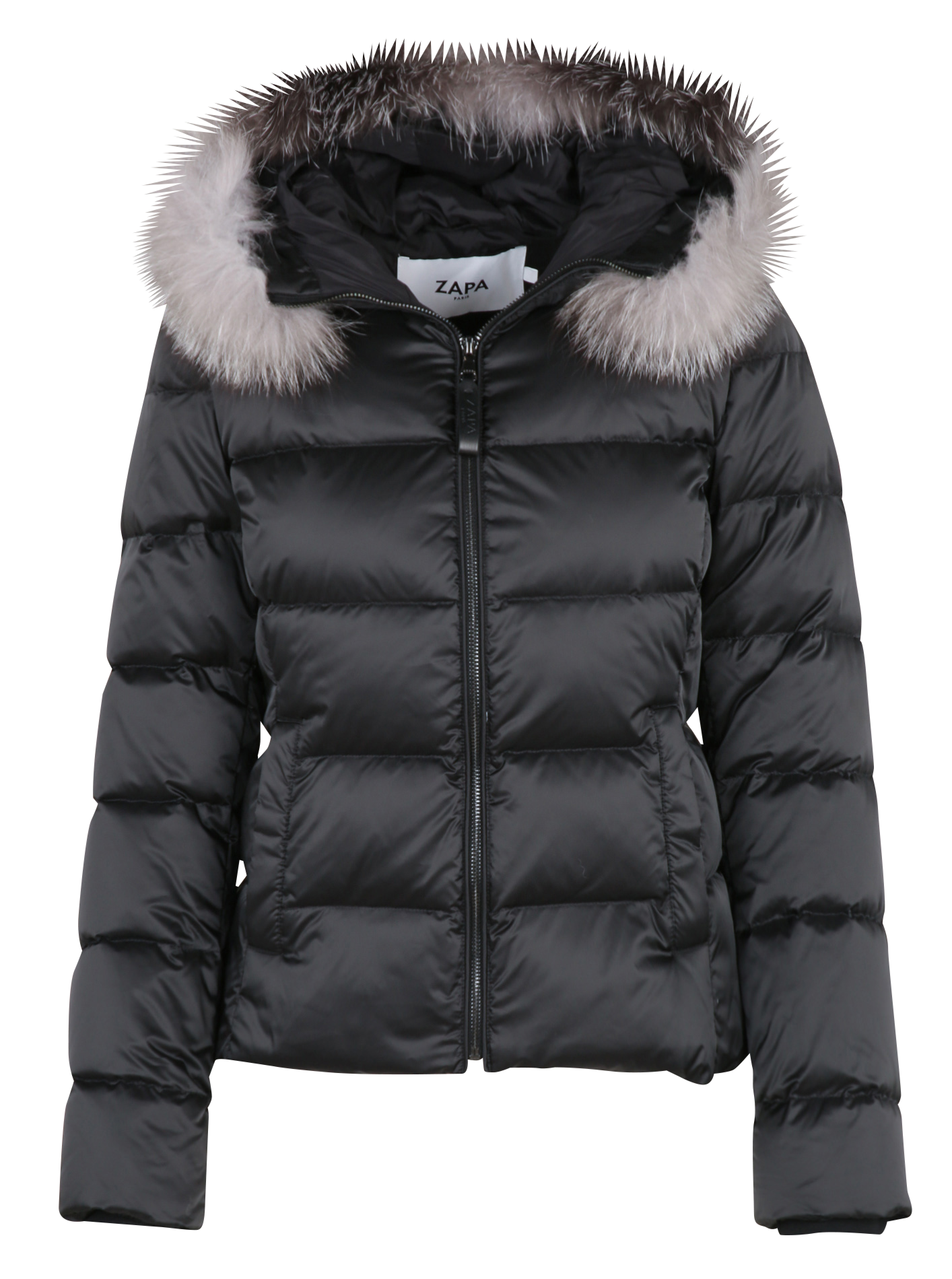 High-neck padded jacket ZAPA Black