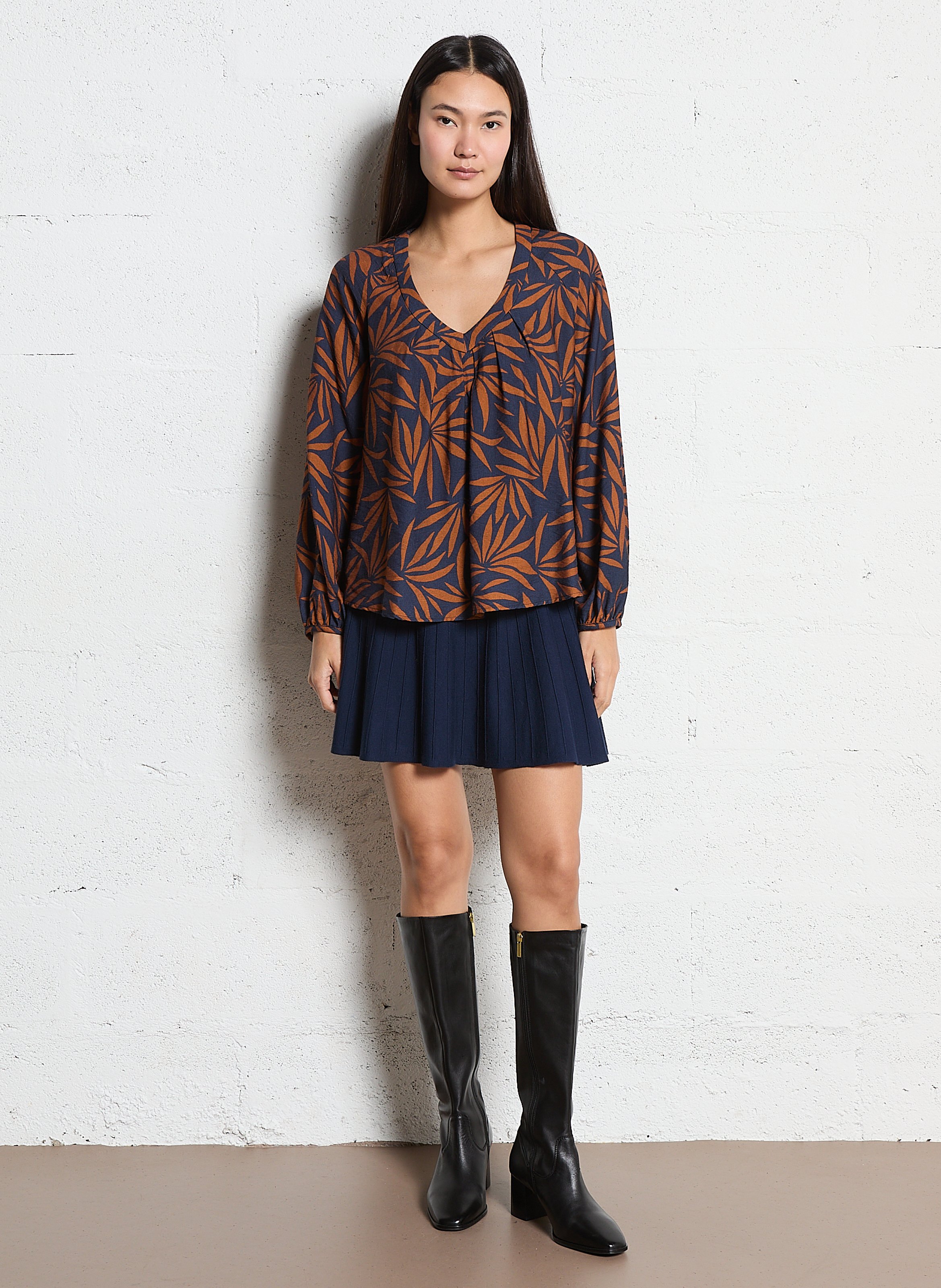 Ary leather boots BOCAGE Black