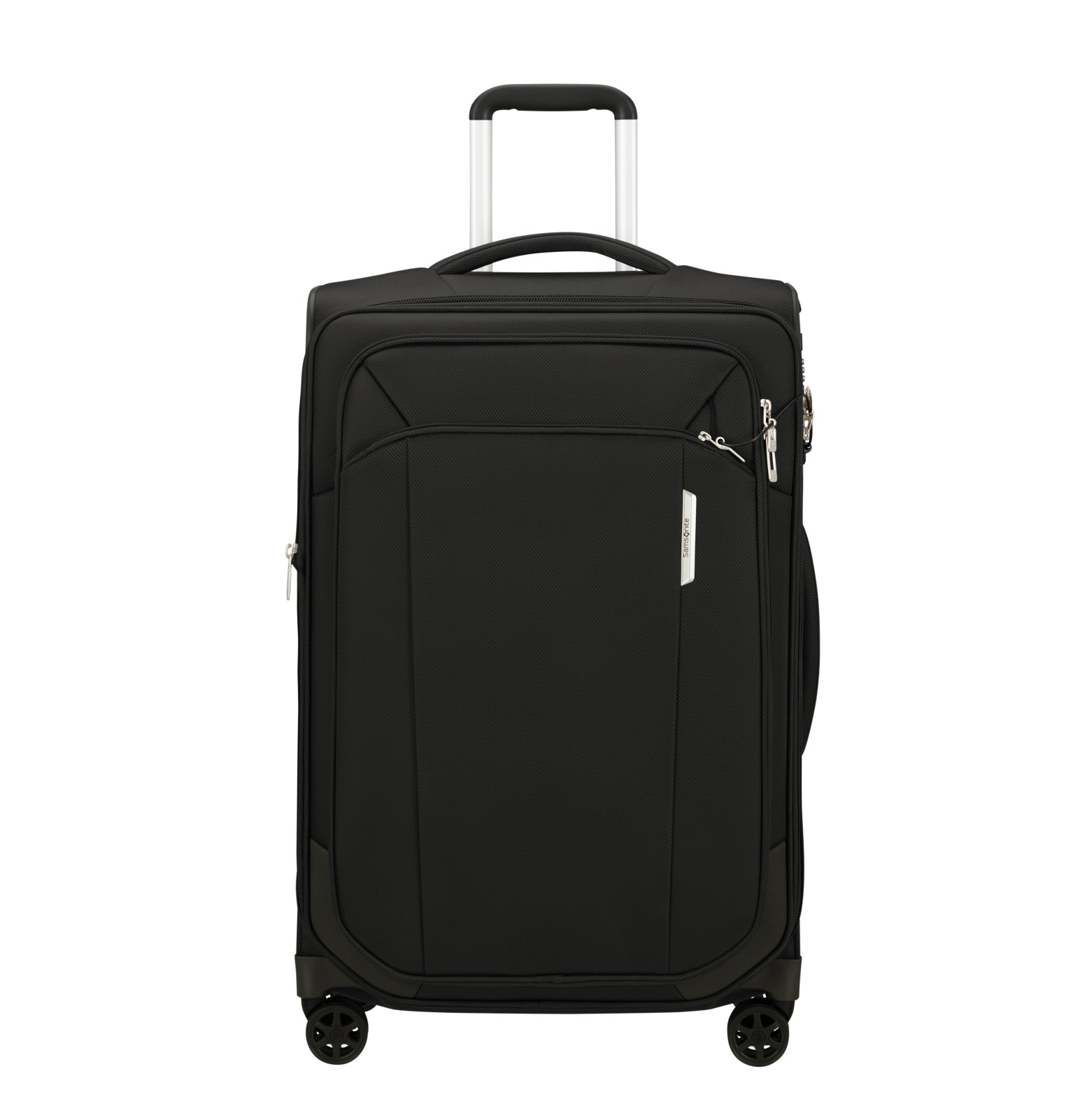 Respark suitcase 4 wheels size M Black