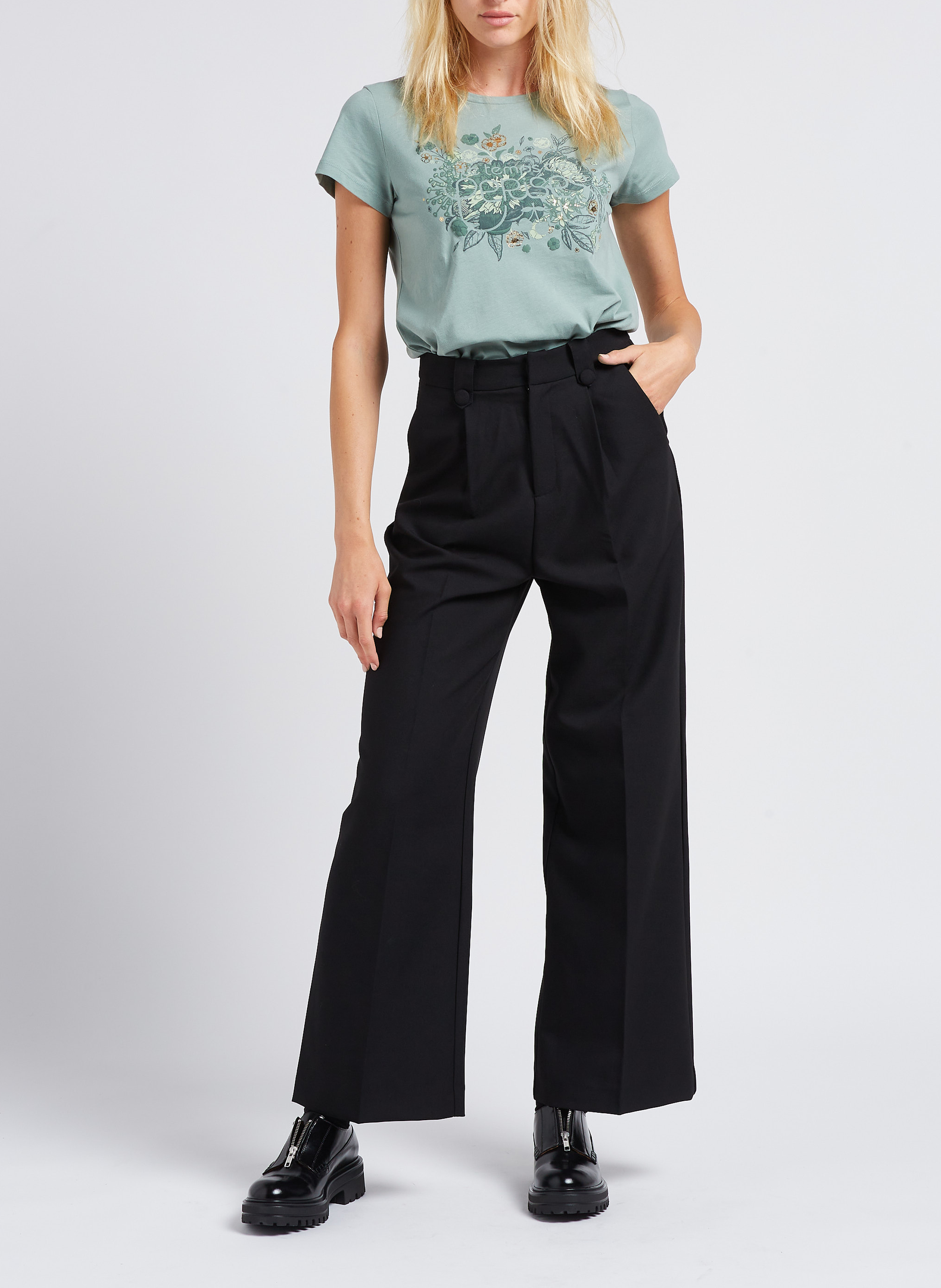 Leather Derby shoes JONAK Black