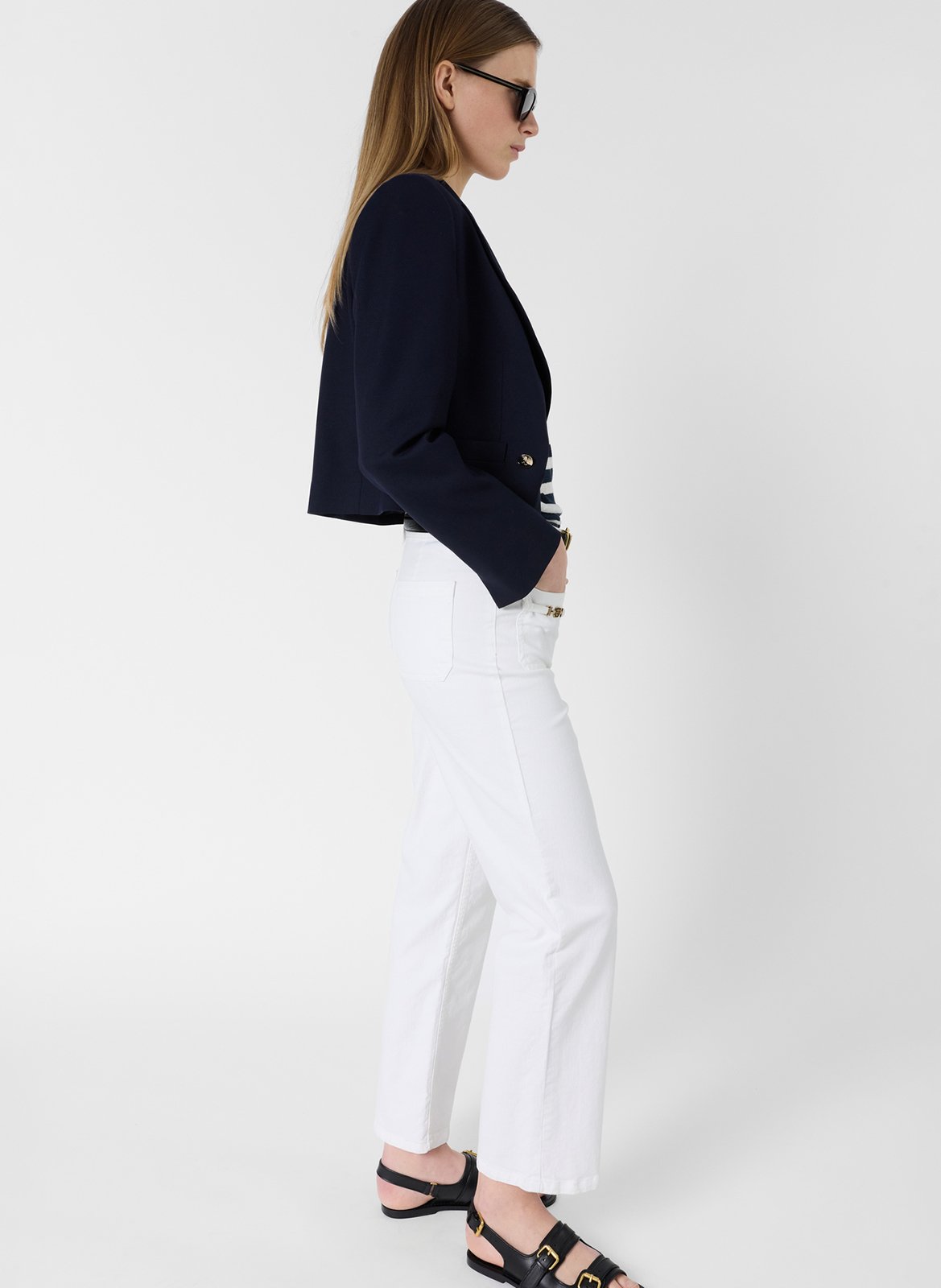 Carrot trousers GERARD DAREL White