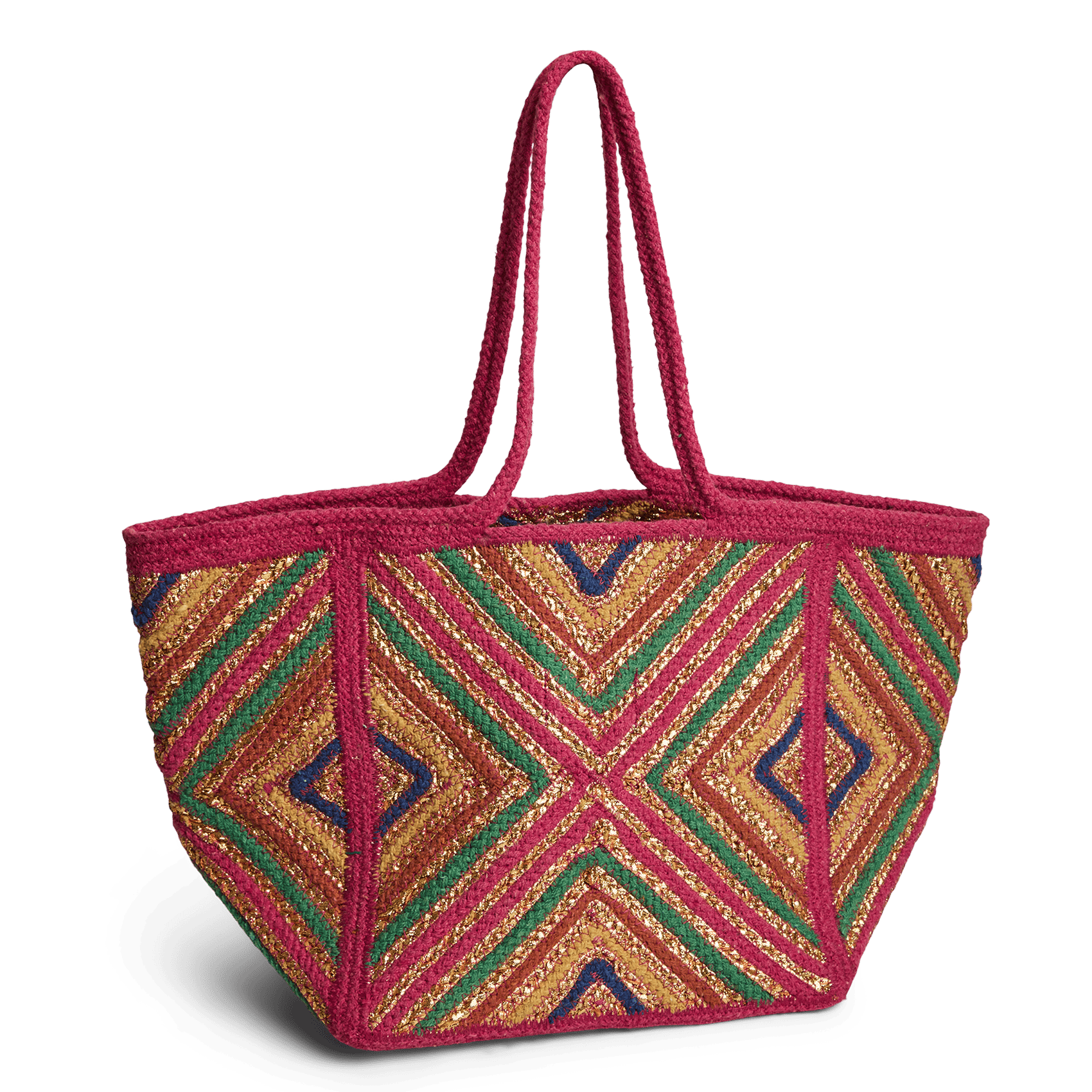 Shopper tas van jute PIECES