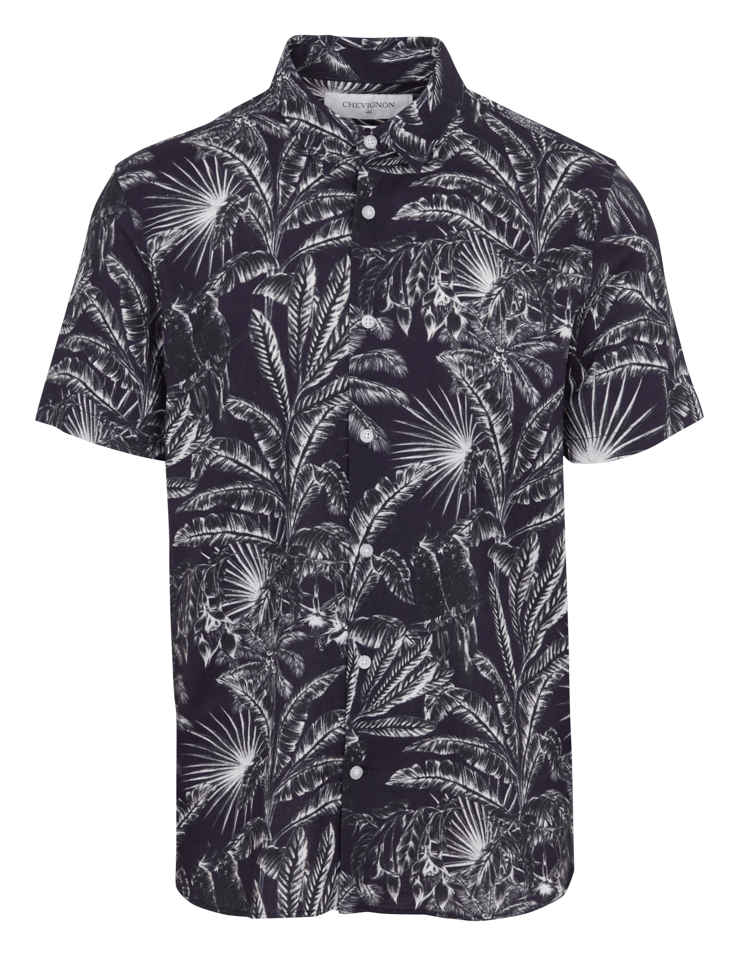 Chemise col classique en lin mélangé CHEVIGNON