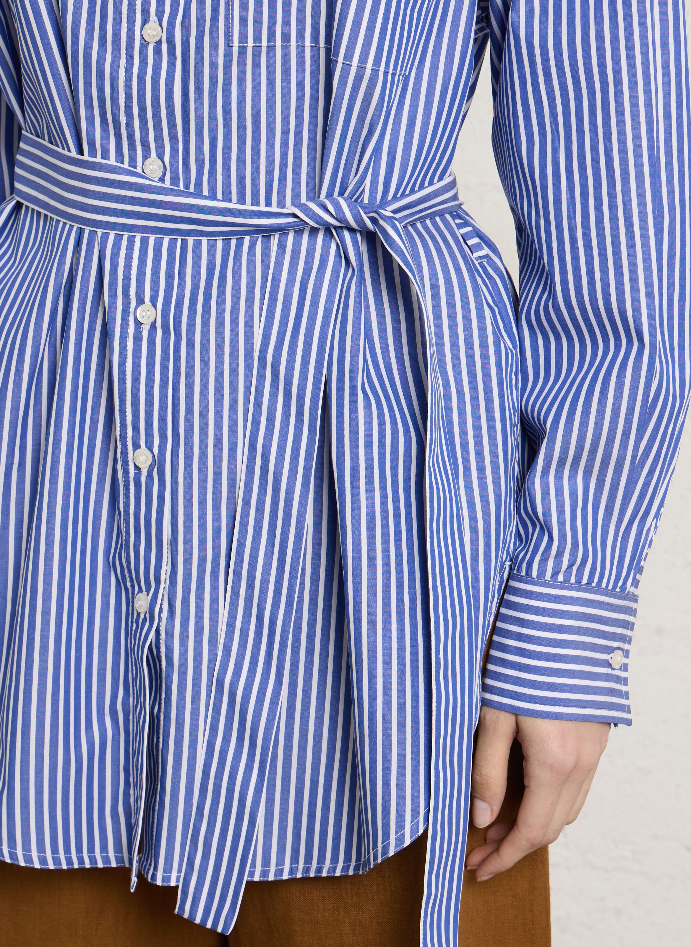 Katoenen oversized blouse BENSIMON Blauw