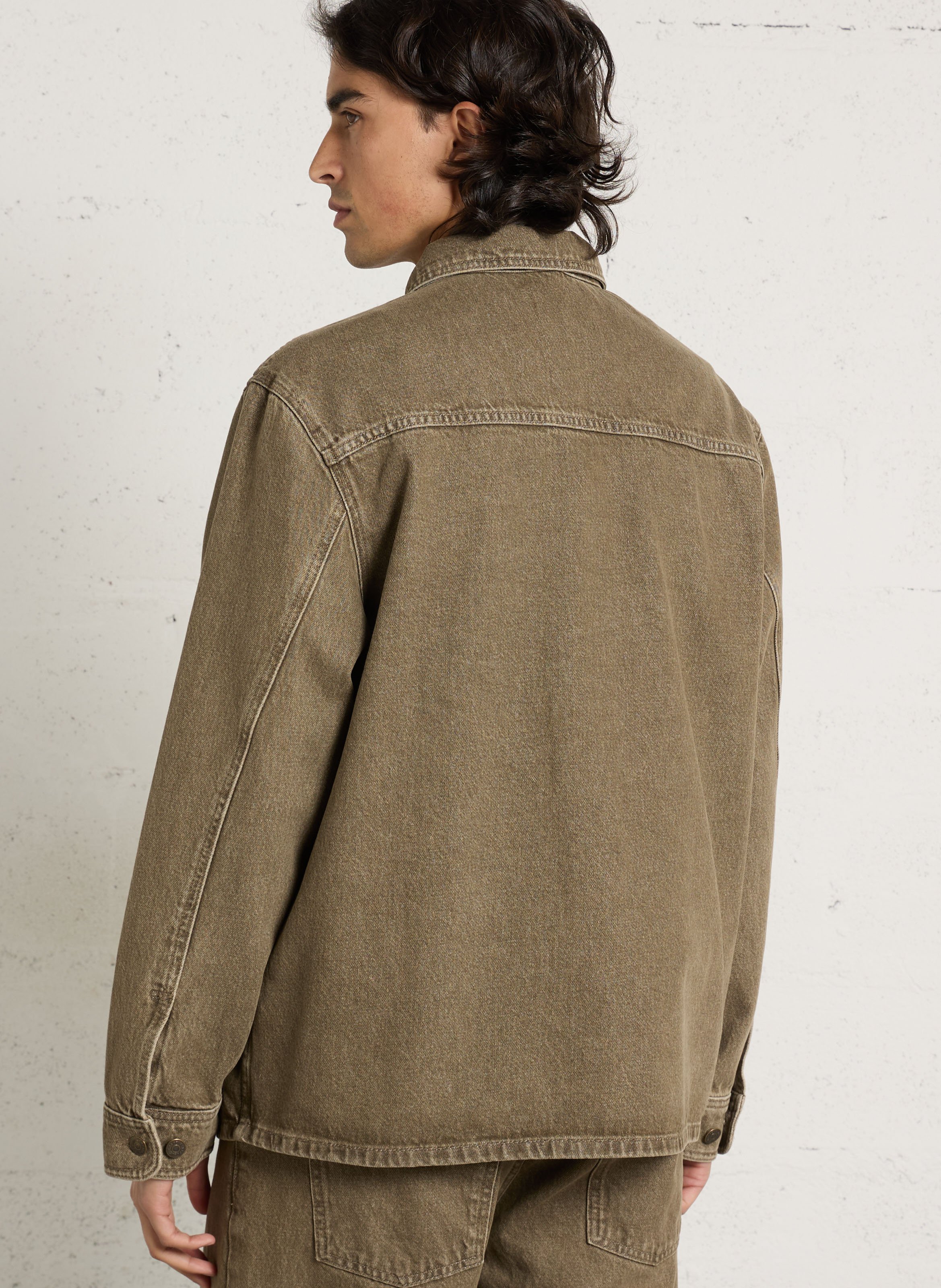Jeansjacke mit klassischem Kragen LES DEUX Braun