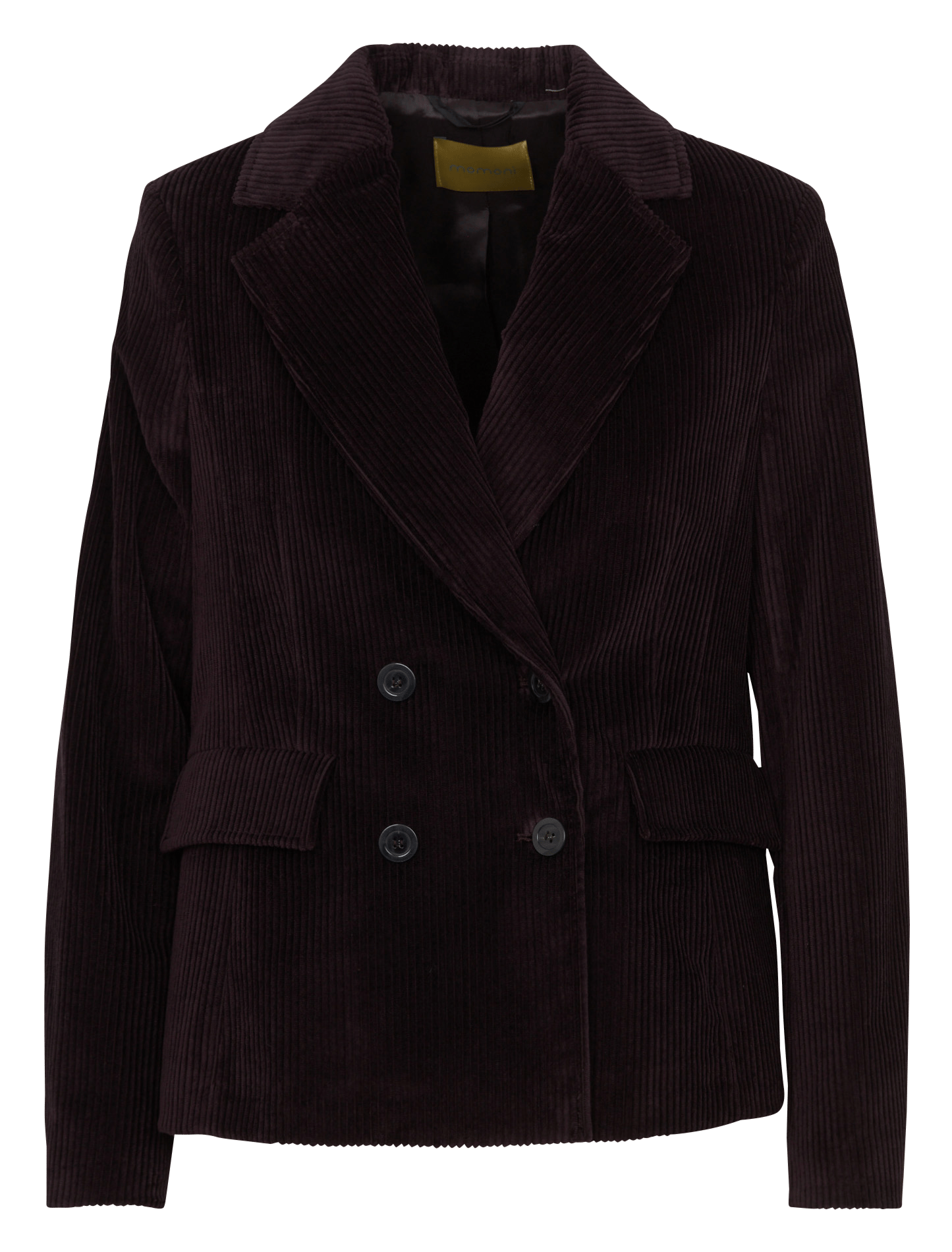 Cotton-blend jacket with tailored collar MOMONI Brown