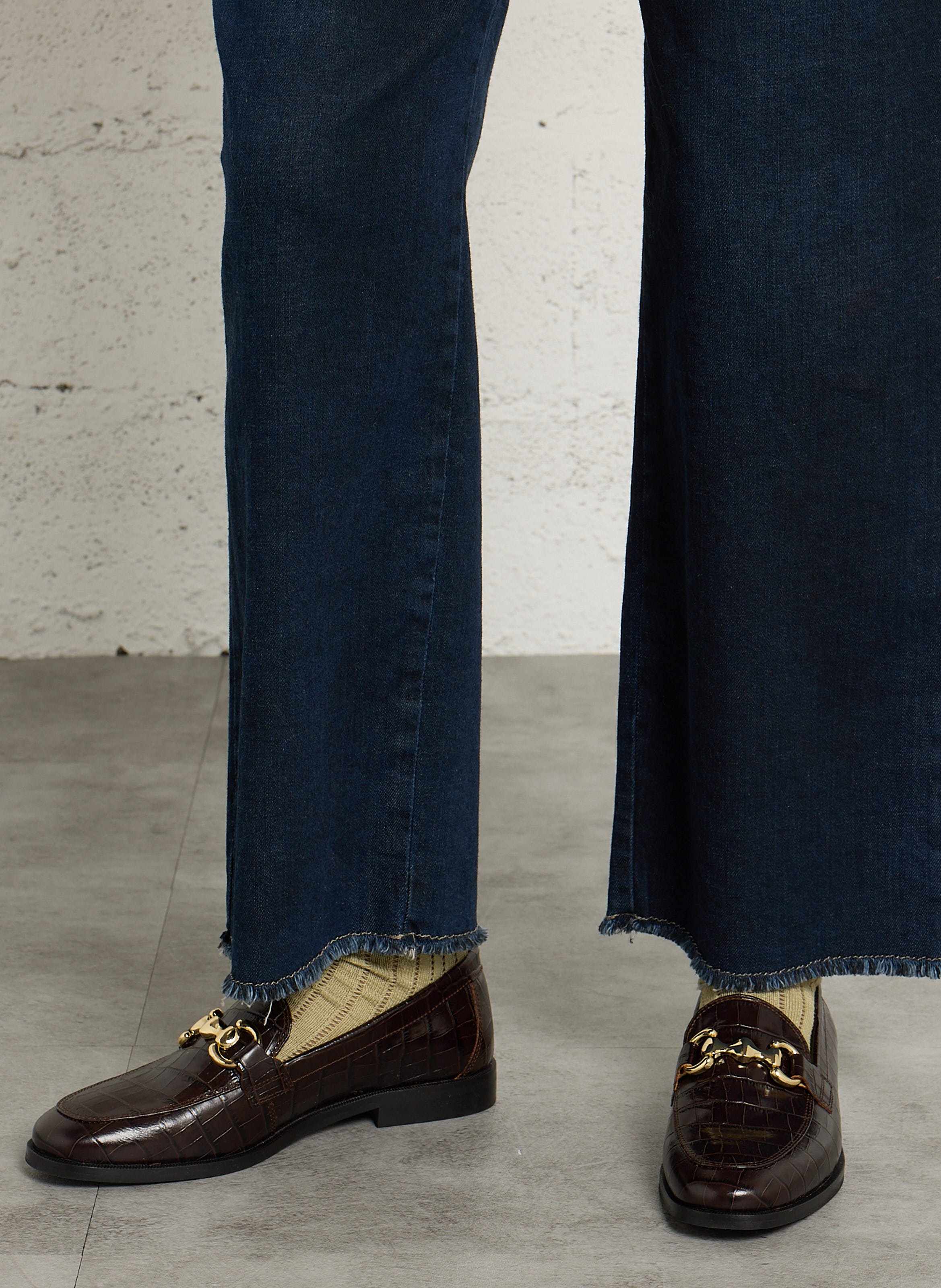 Leather loafers MELLOW YELLOW Brown