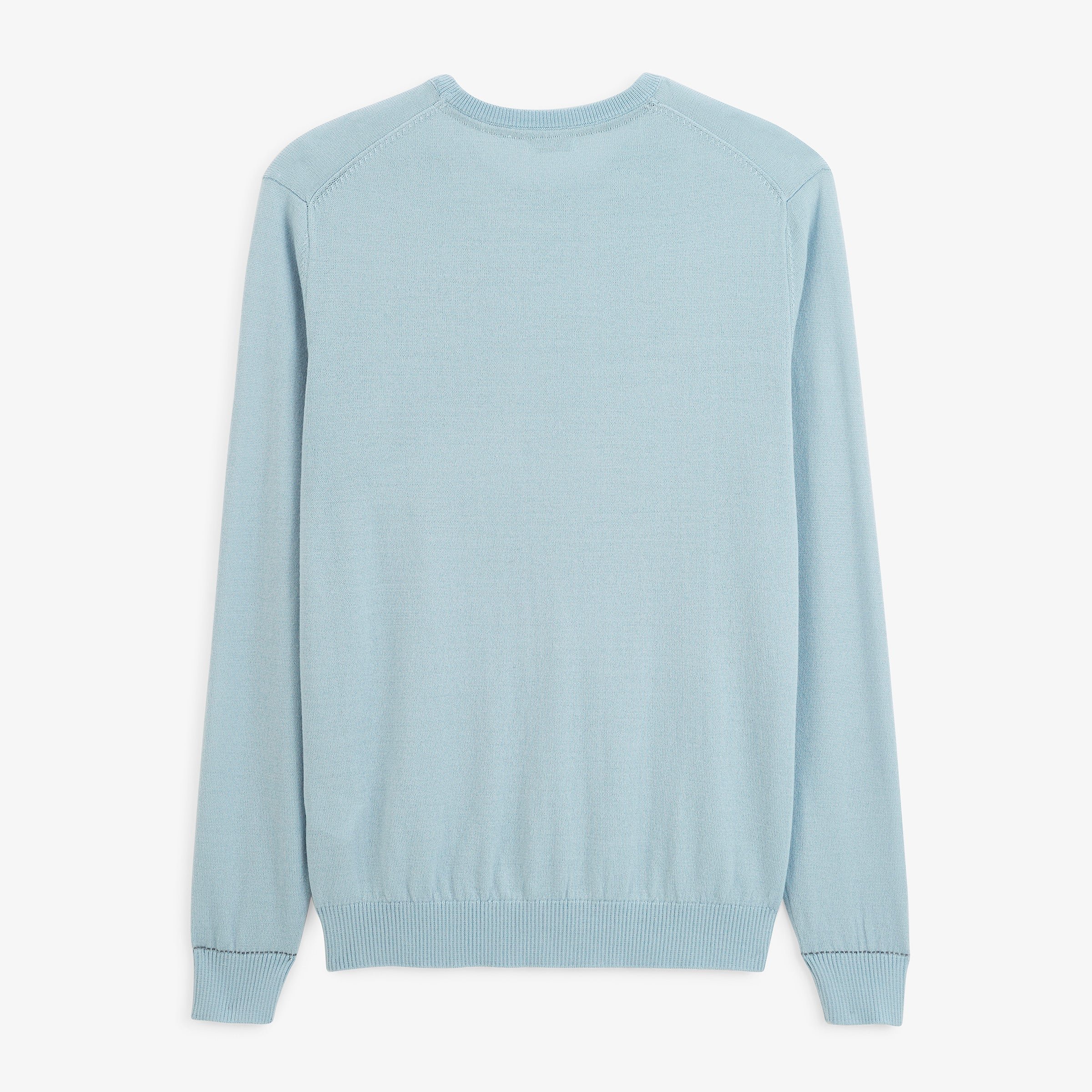 MAO Essential Breeze Blue Crew-Neck Sweater SERGE BLANCO Blue