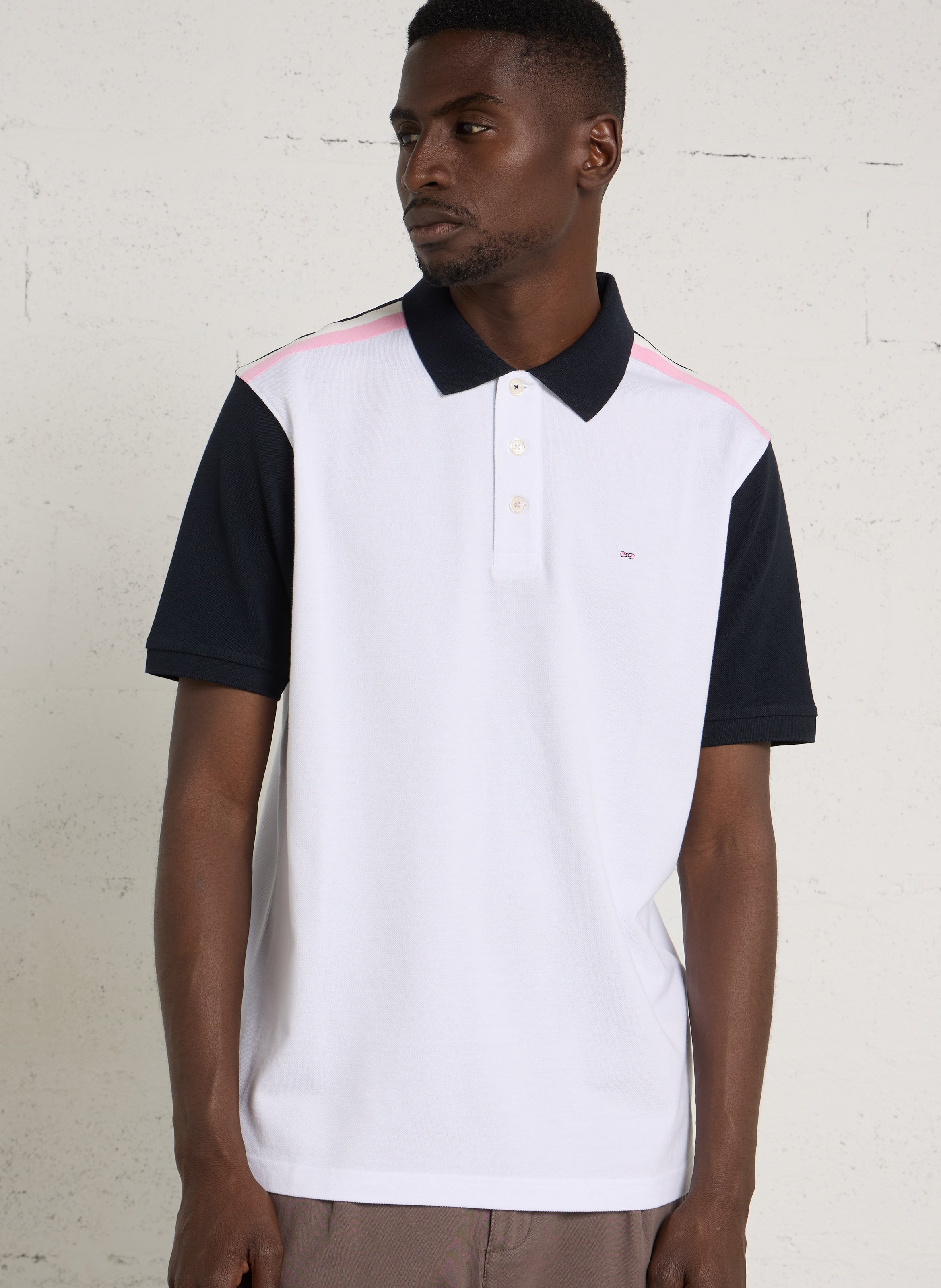 Polo manches courtes en coton EDEN PARK