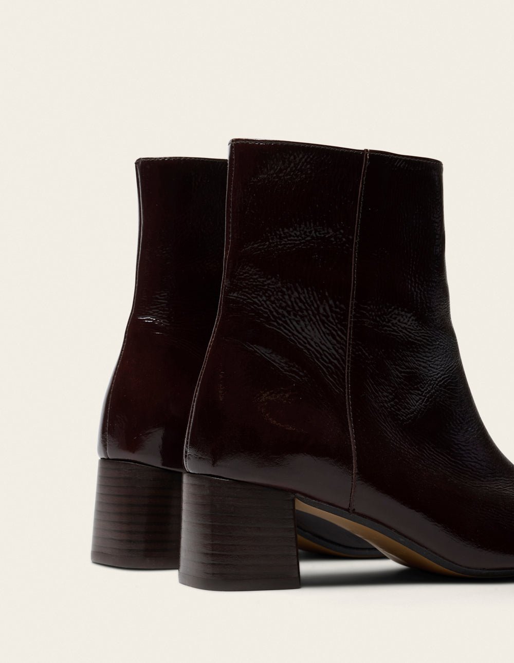 Bottines à talons ODAJE Marron