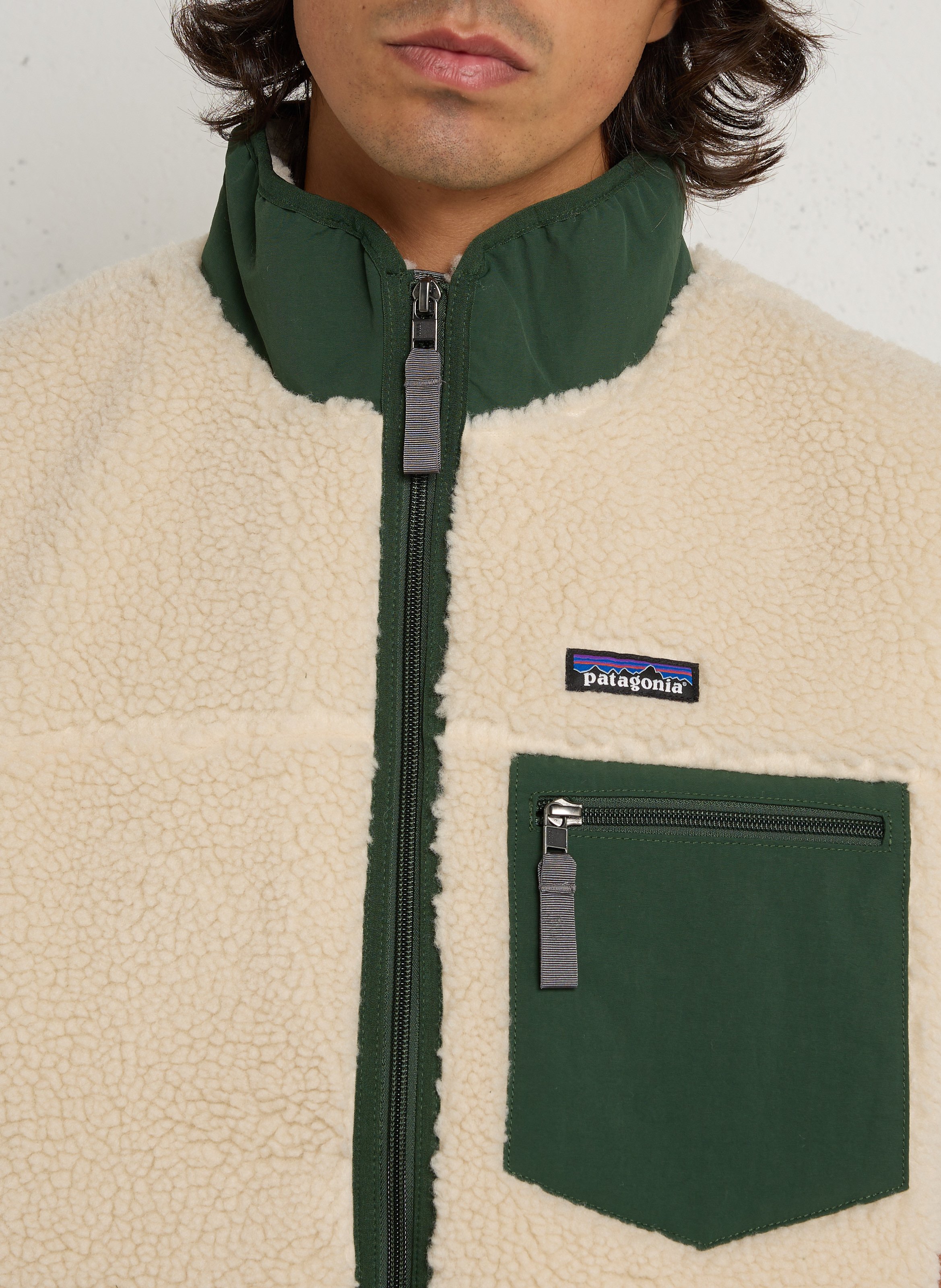 Straight high-neck fleece PATAGONIA Green