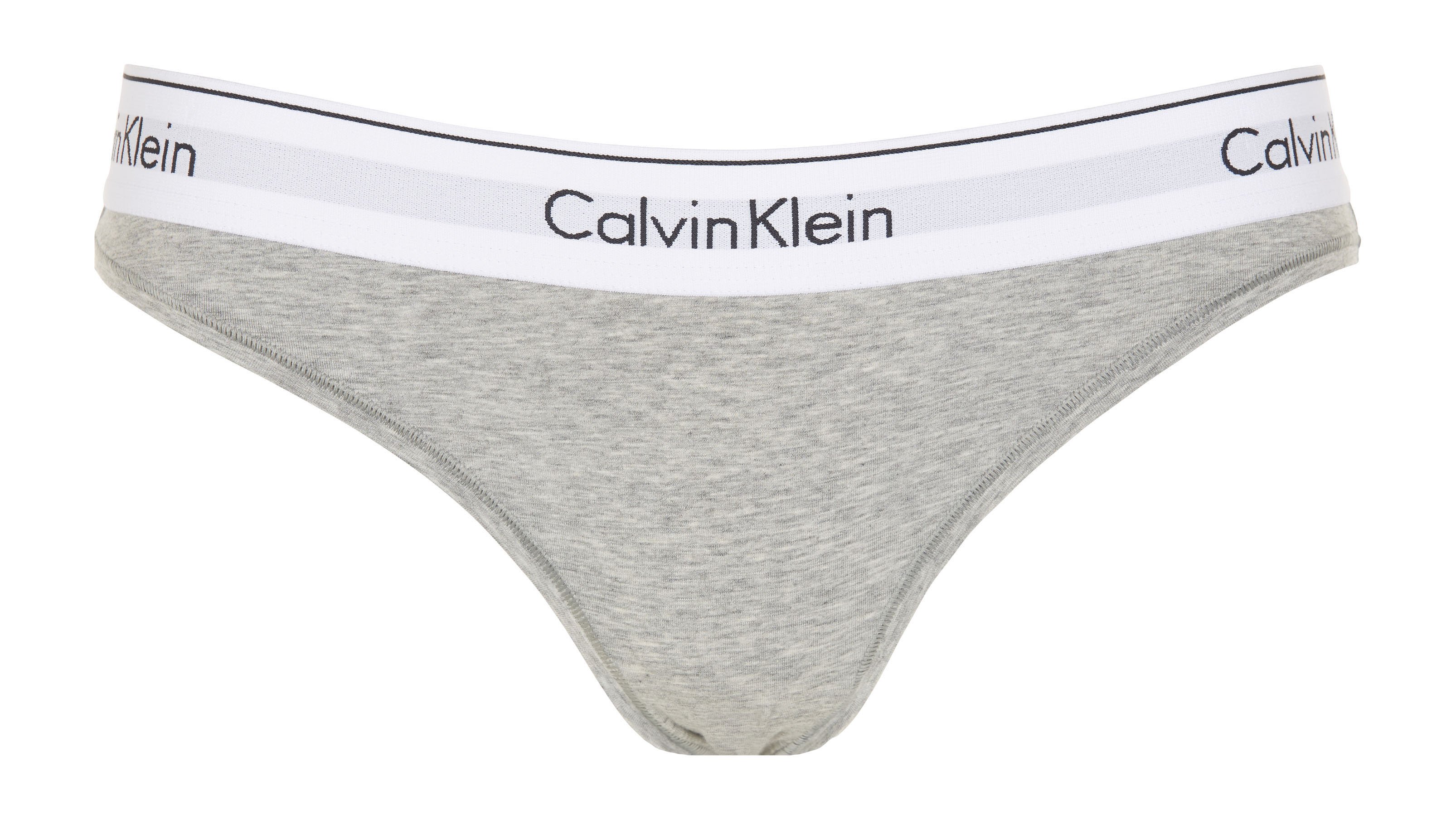 Mottled jersey panties CALVIN KLEIN UNDERWEAR Grey