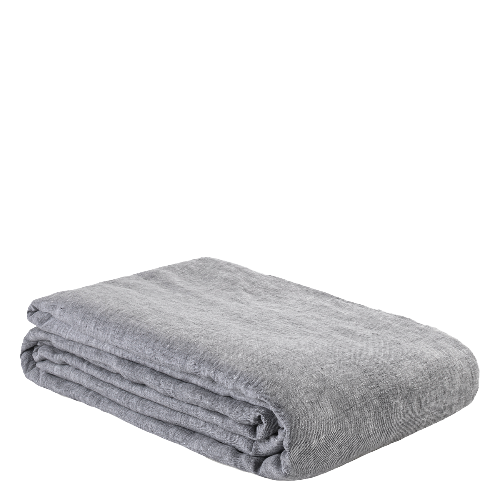 Bettbezug aus gewaschenem Leinen AU PRINTEMPS PARIS MAISON Grau