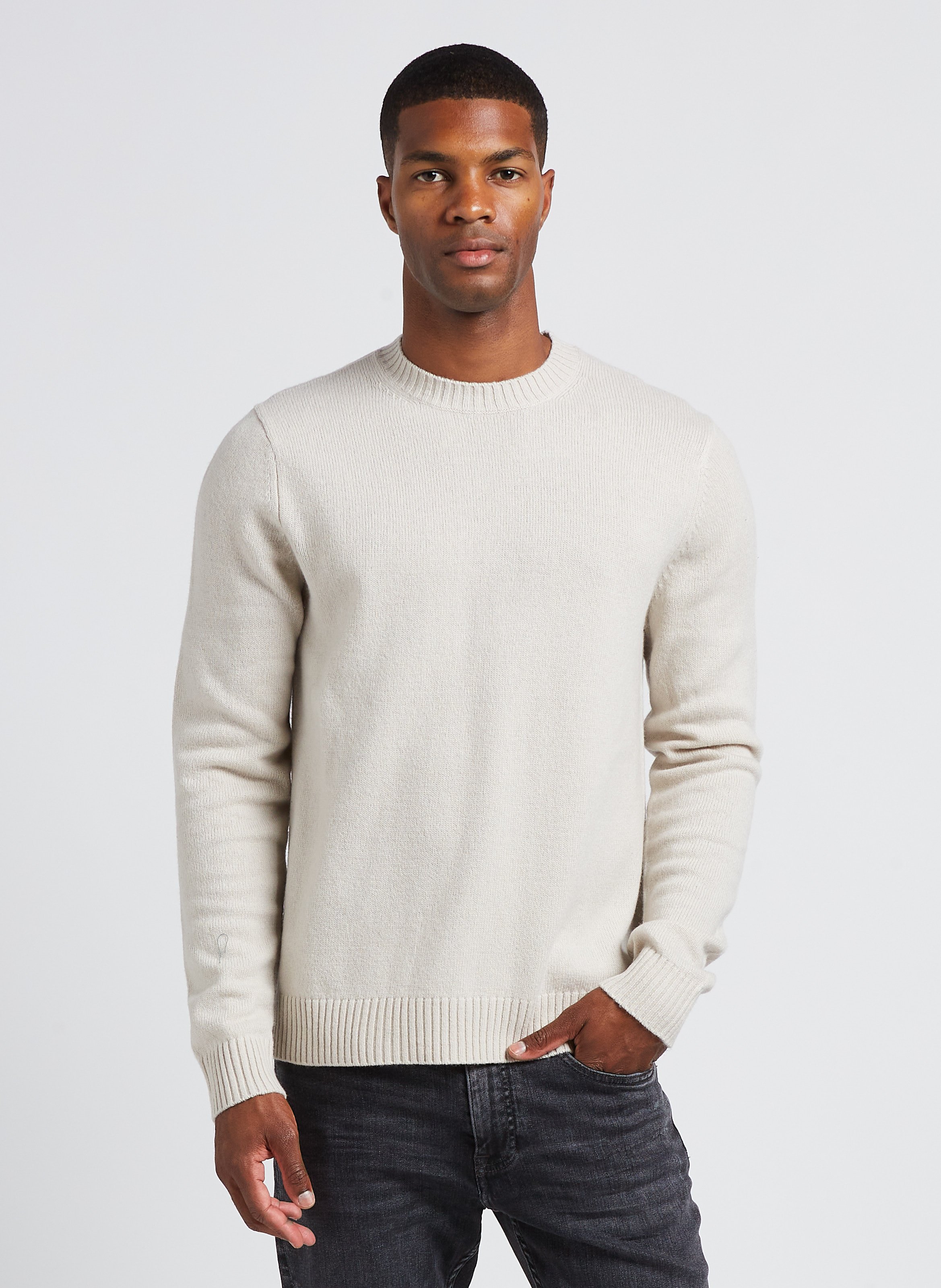 Oatmeal mens cheap sweater