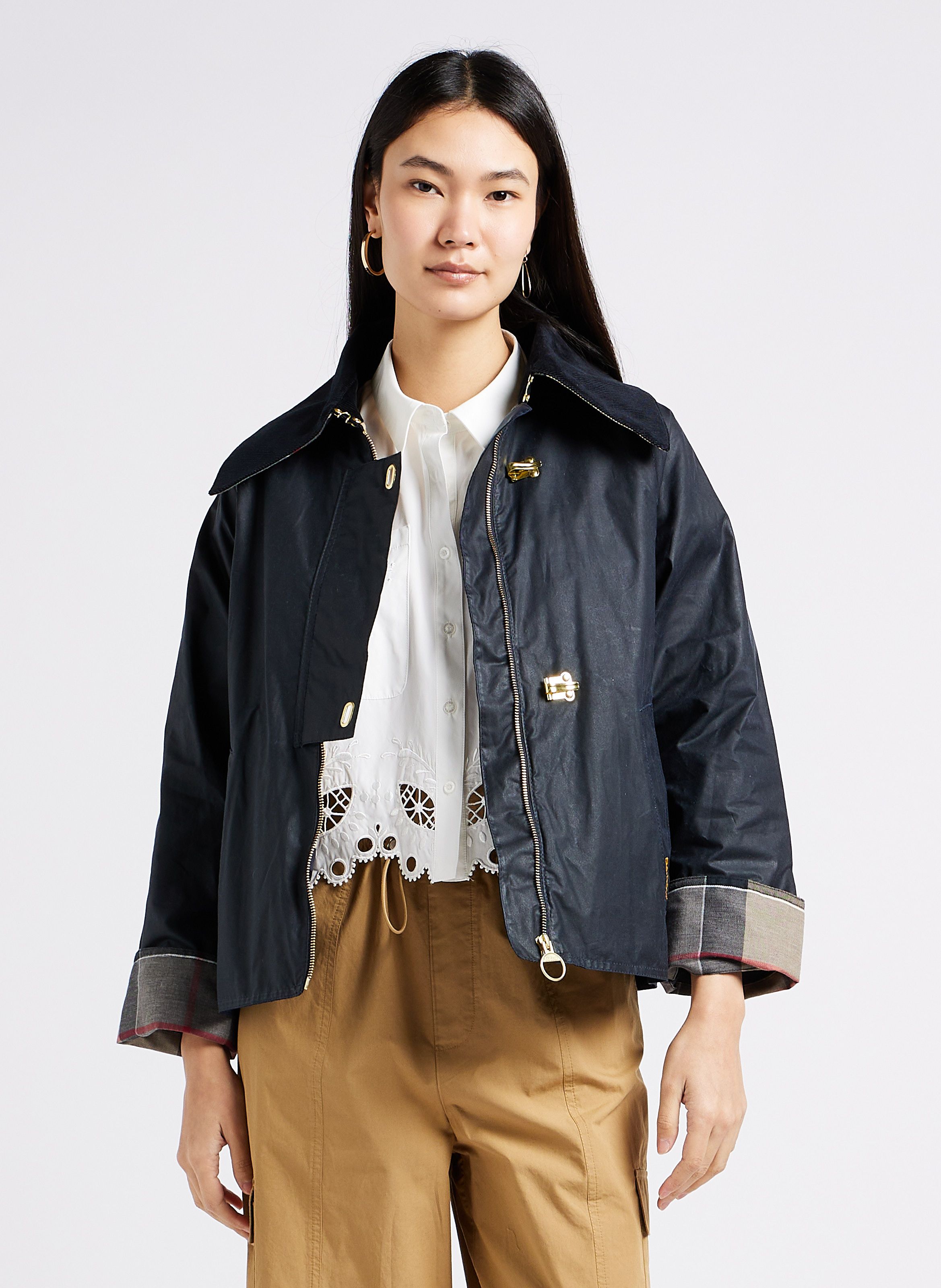 Veste barbour femme discount kaki