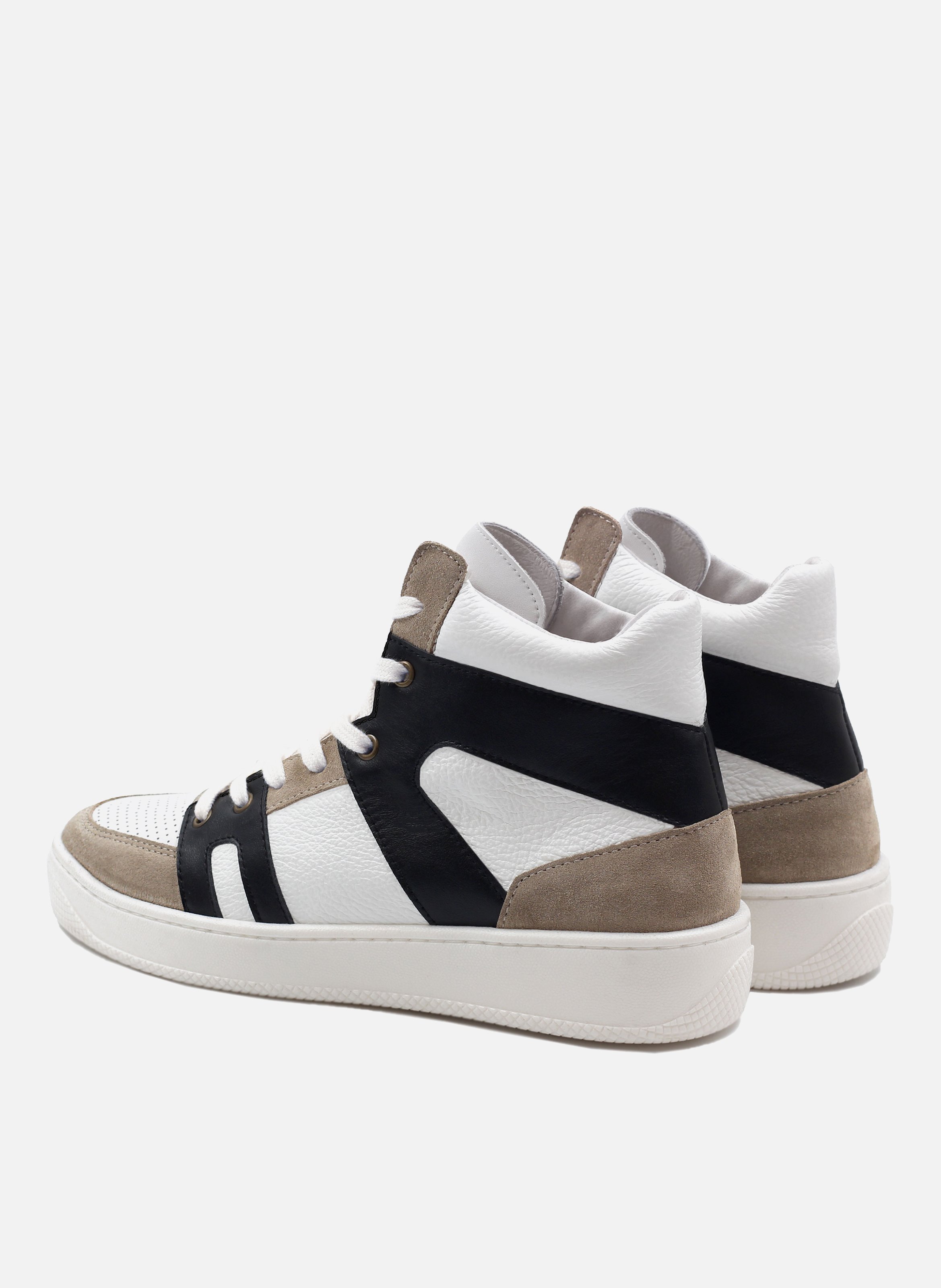 Leather high-top sneakers JULES & JENN Multicolored