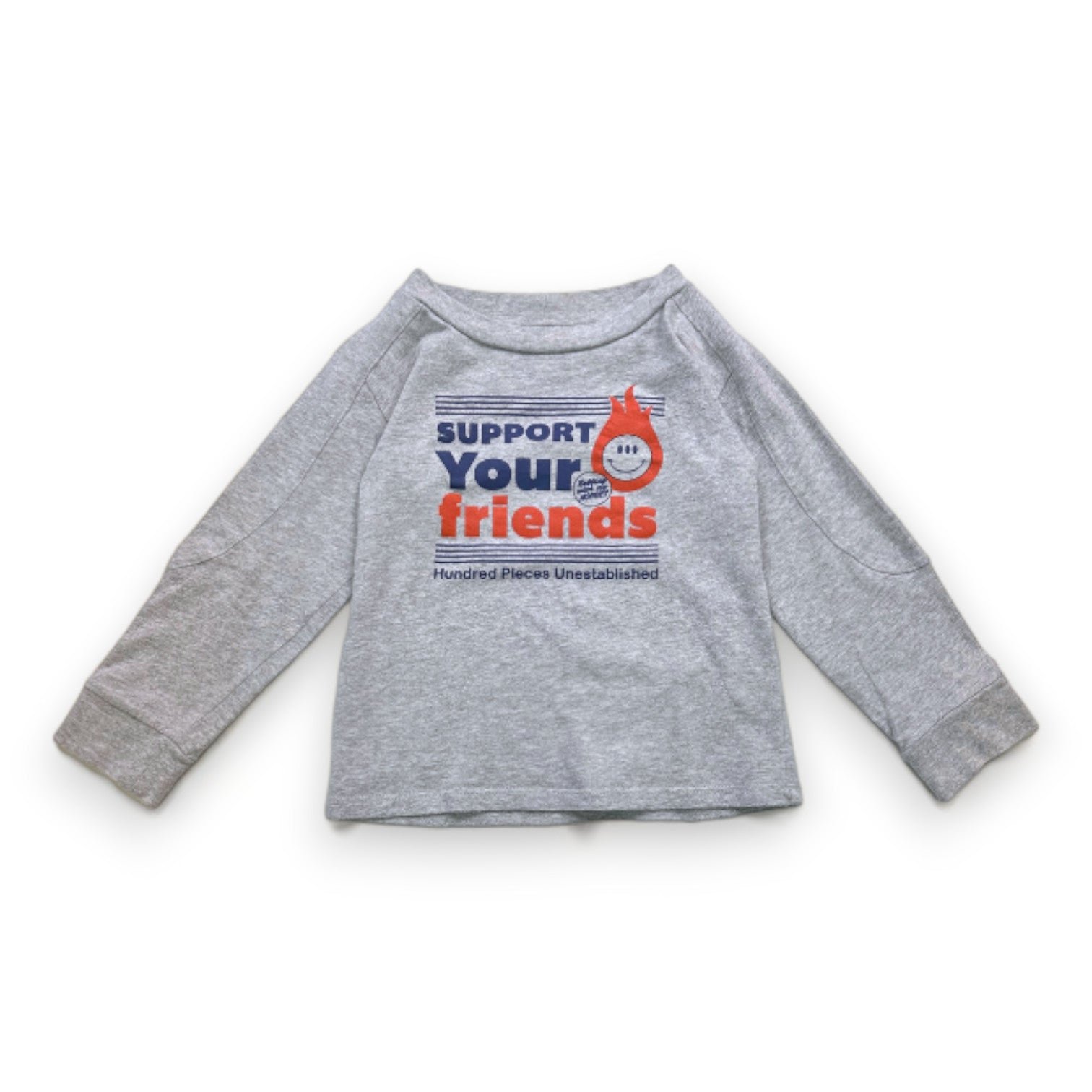 Grey kids t-shirt - 3 years HUNDRED PIECES- Seconde main Grey