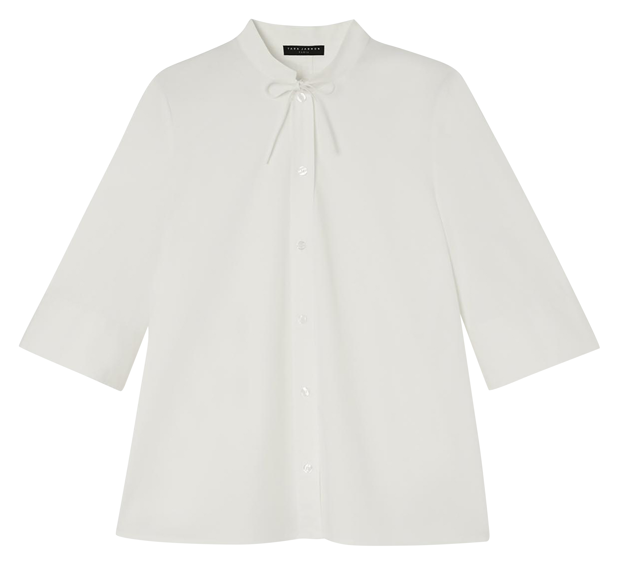 Straight shirt with 3/4 sleeves TARA JARMON White
