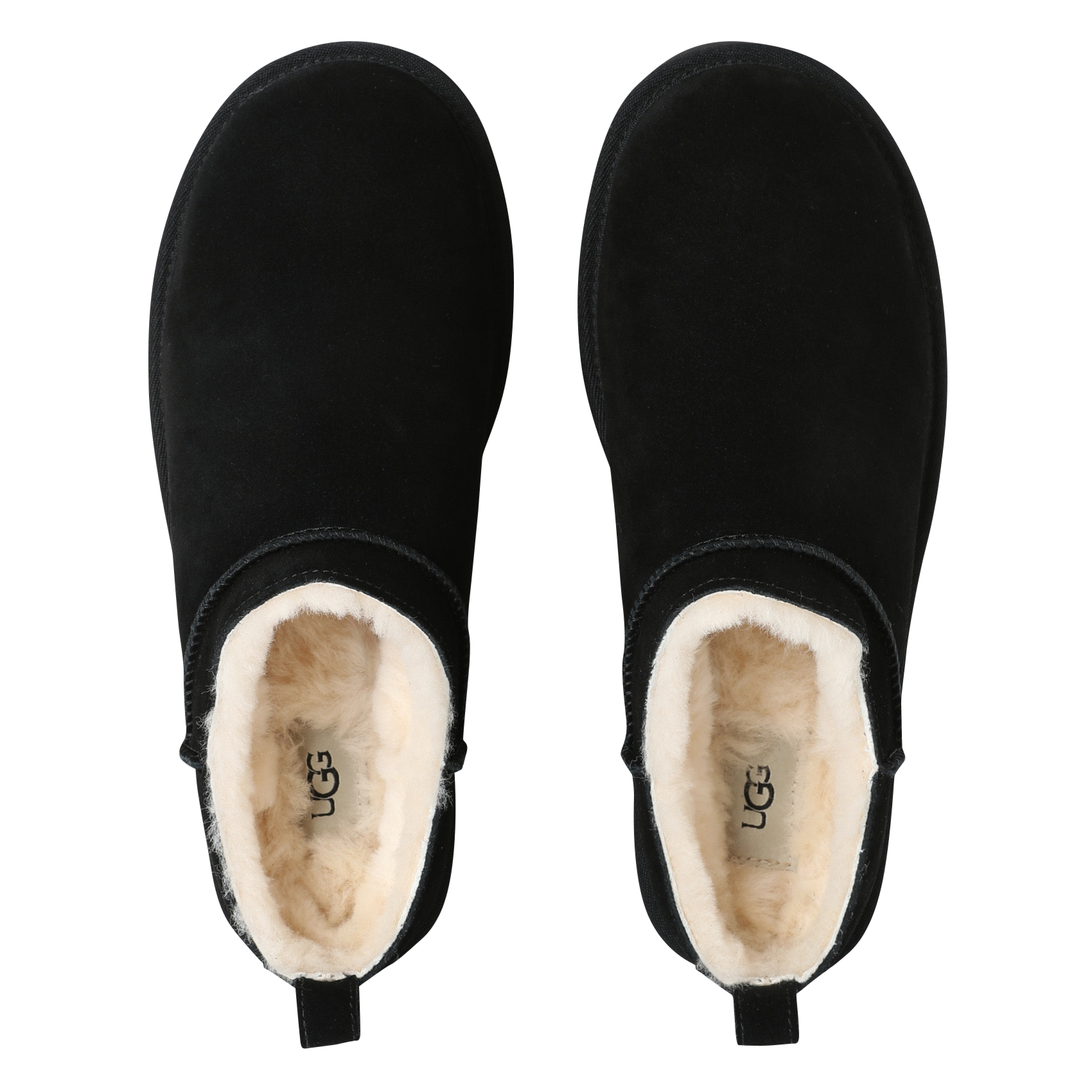 Sabots en cuir UGG Noir